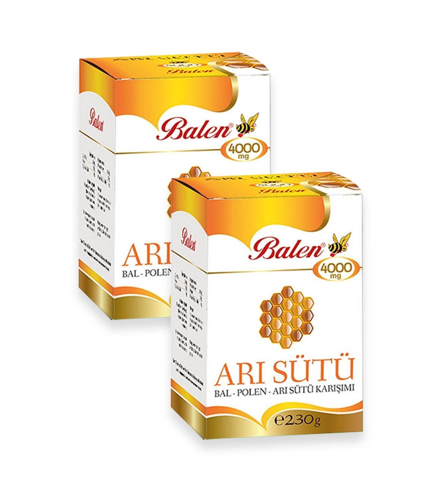 Balen Royal Jelly Honey Pollen Child Dose (4000 MG) 230 gr 2 Pieces