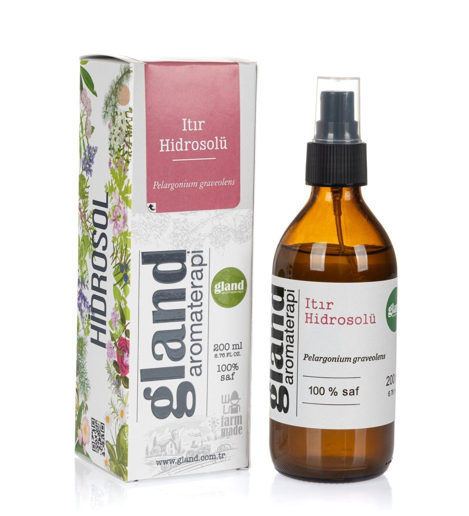 GLAND Aromatherapy Geranium Hydrosol 200 ML - Buy Online on GoSupps.com