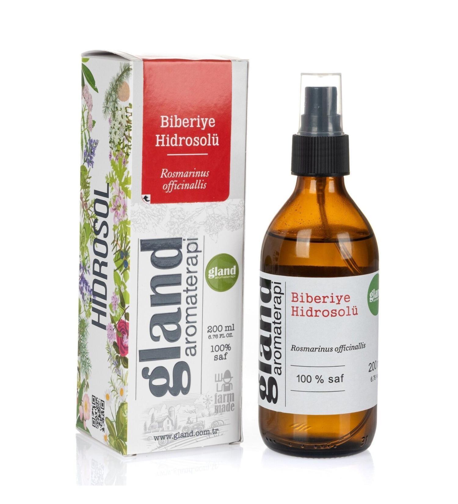GLAND Aromatherapy Rosemary Hydrosol 200 Ml - Buy Online on GoSupps.com