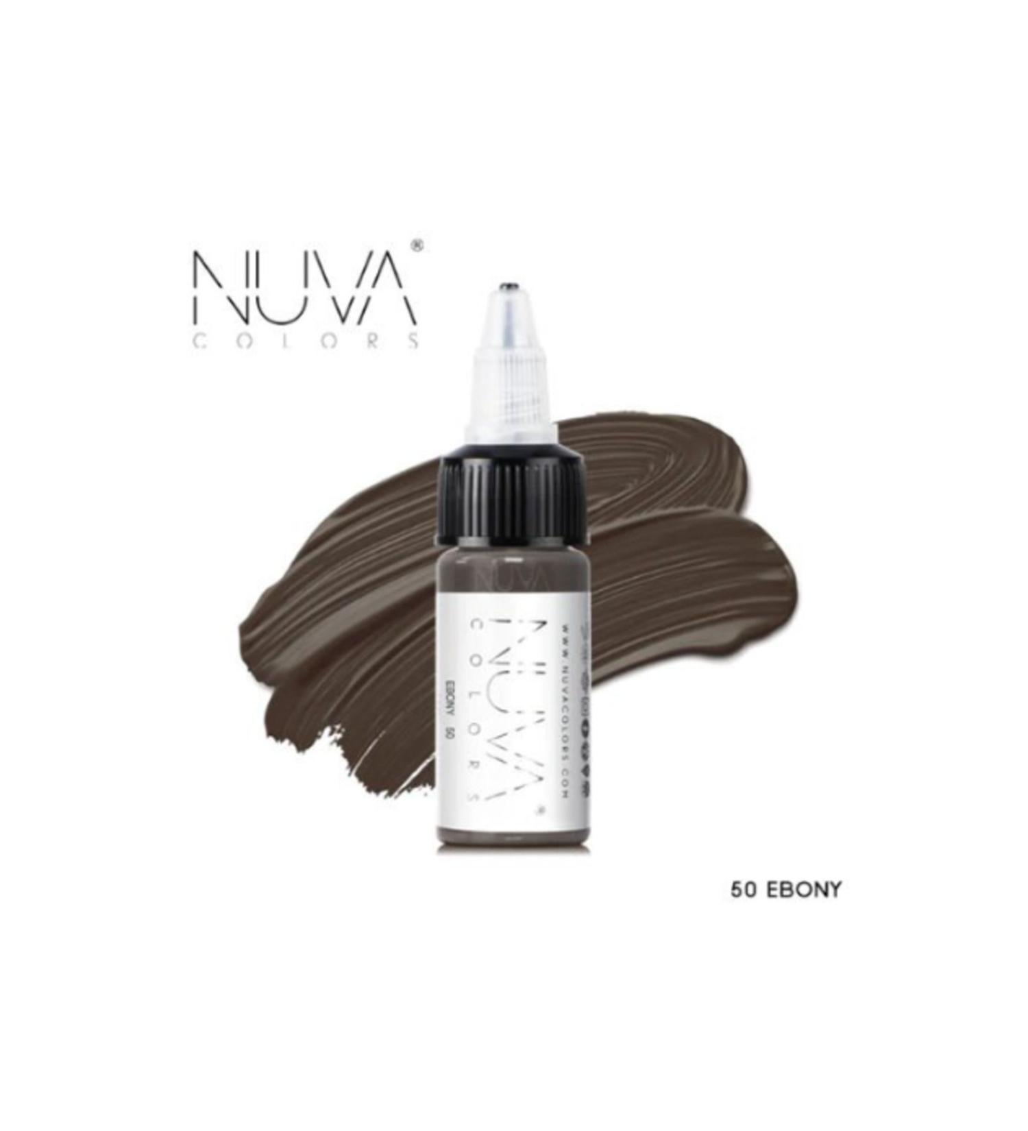 nuva colors Ebony Eyebrow Dye 15 ml