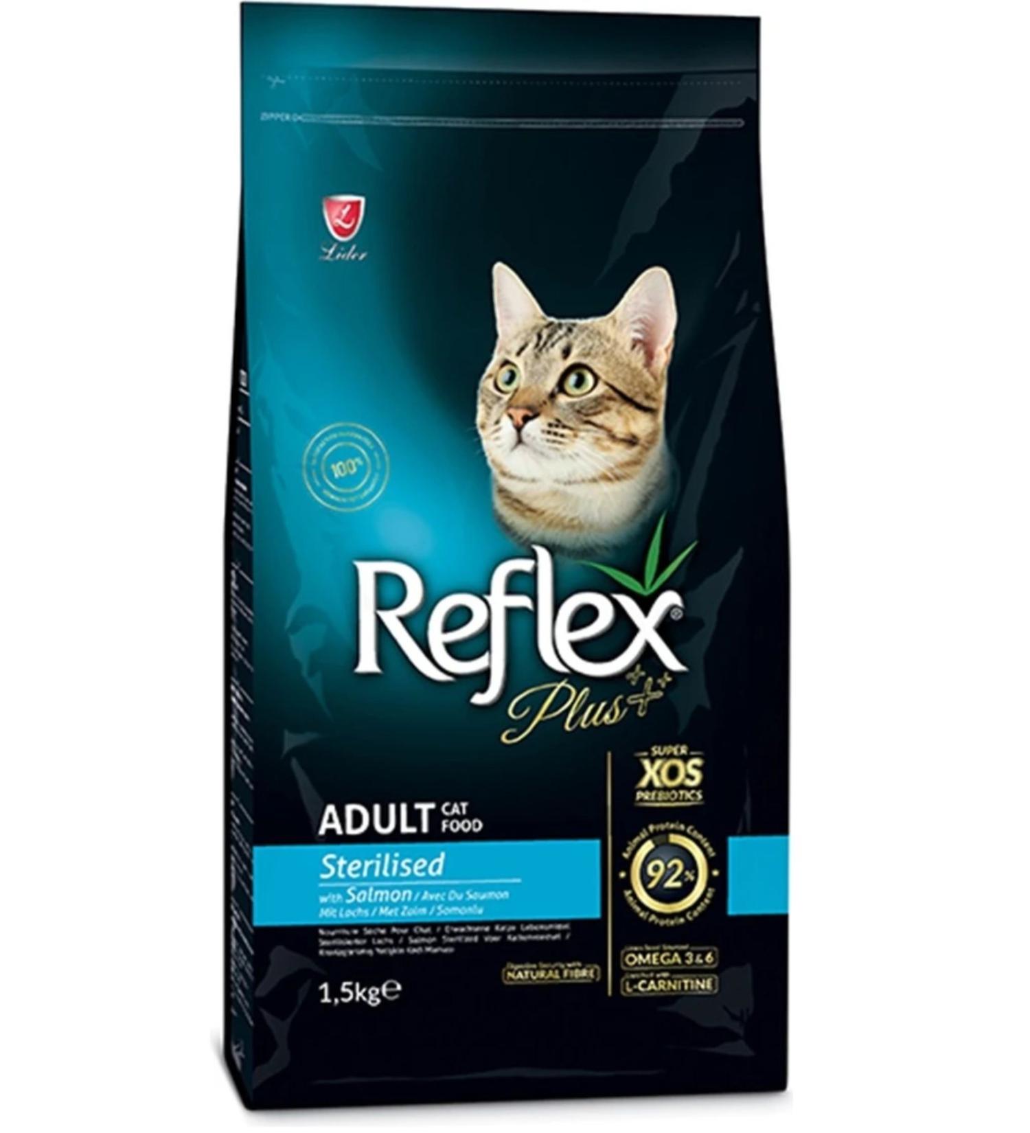 Reflex Plus Salmon Neutered Cat Food 1.5 Kg