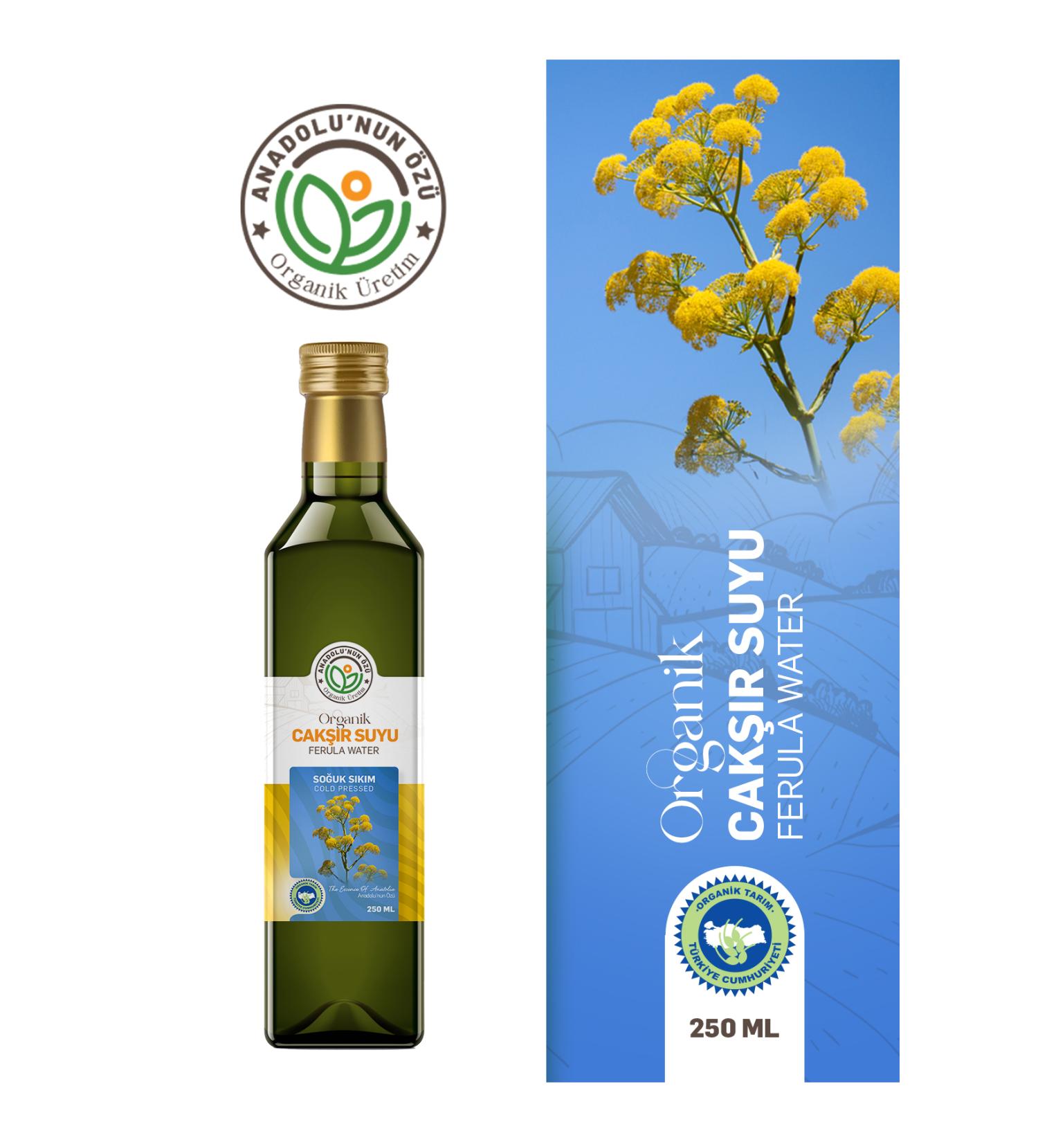 The essence of Anatolia organic production Organic Cak r Water ''250ml''