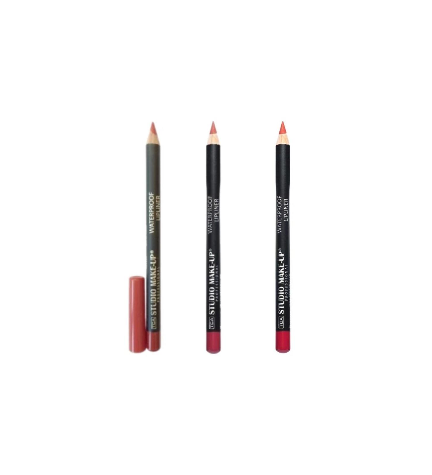 TCA Studio Make Up 3-pack Waterproof Lipliner Lip Pencil