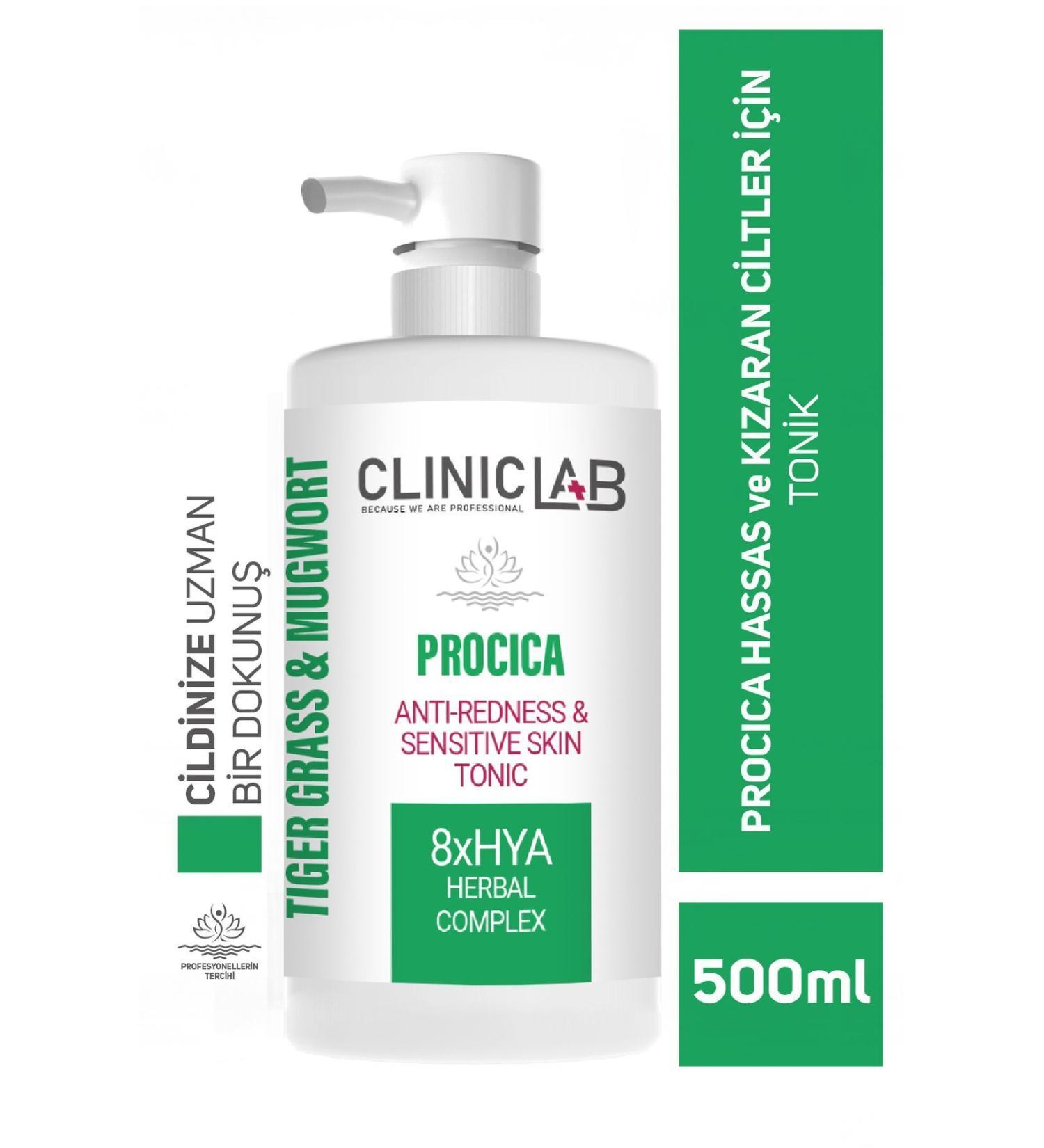 Cliniclab Tiger Grass & Wormwood Tonic 500 ml (For Reddened and Sensitive Skin)