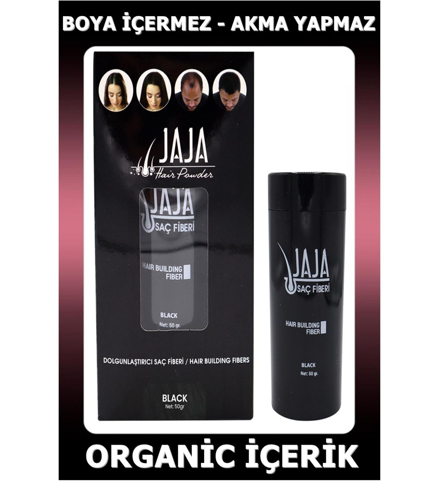 Jaja Hair Topik Black(BLACK) 50 gr Hair Fiber Toppik Black Topic - Buy Online on GoSupps.com