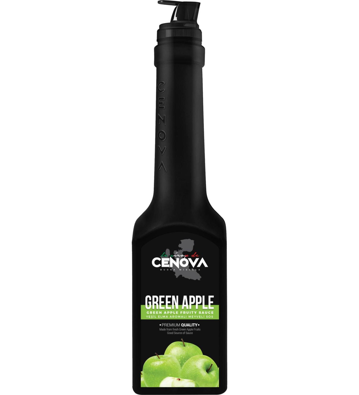 Genoa Green Apple Fruit Puree Frozen 1150 ml - Buy Online on GoSupps.com
