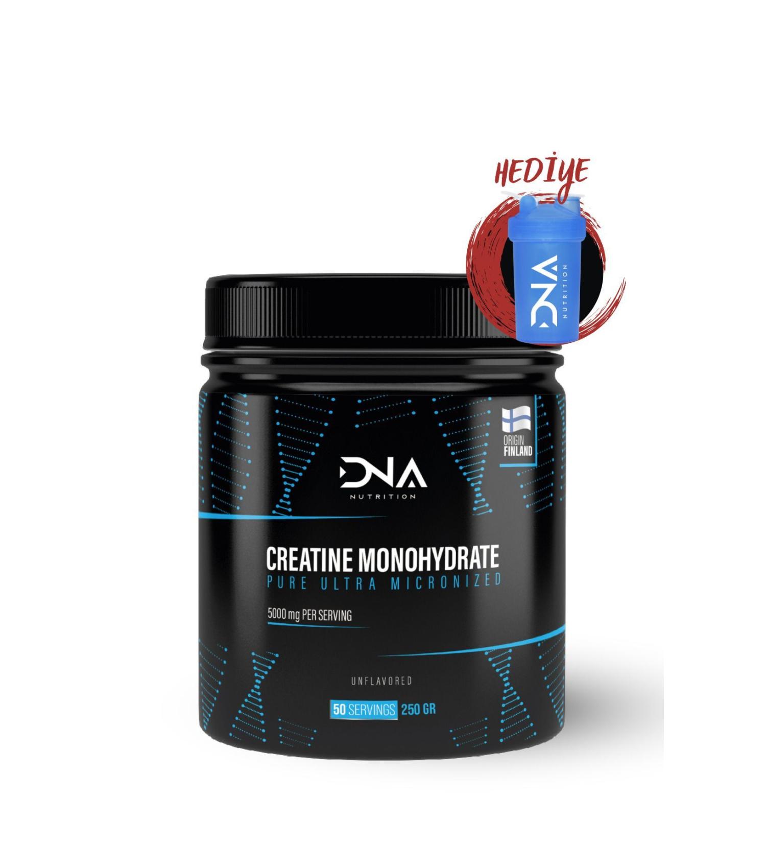 Dna Nutrition Creatine Monohydrate 250gr - Buy Online on GoSupps.com