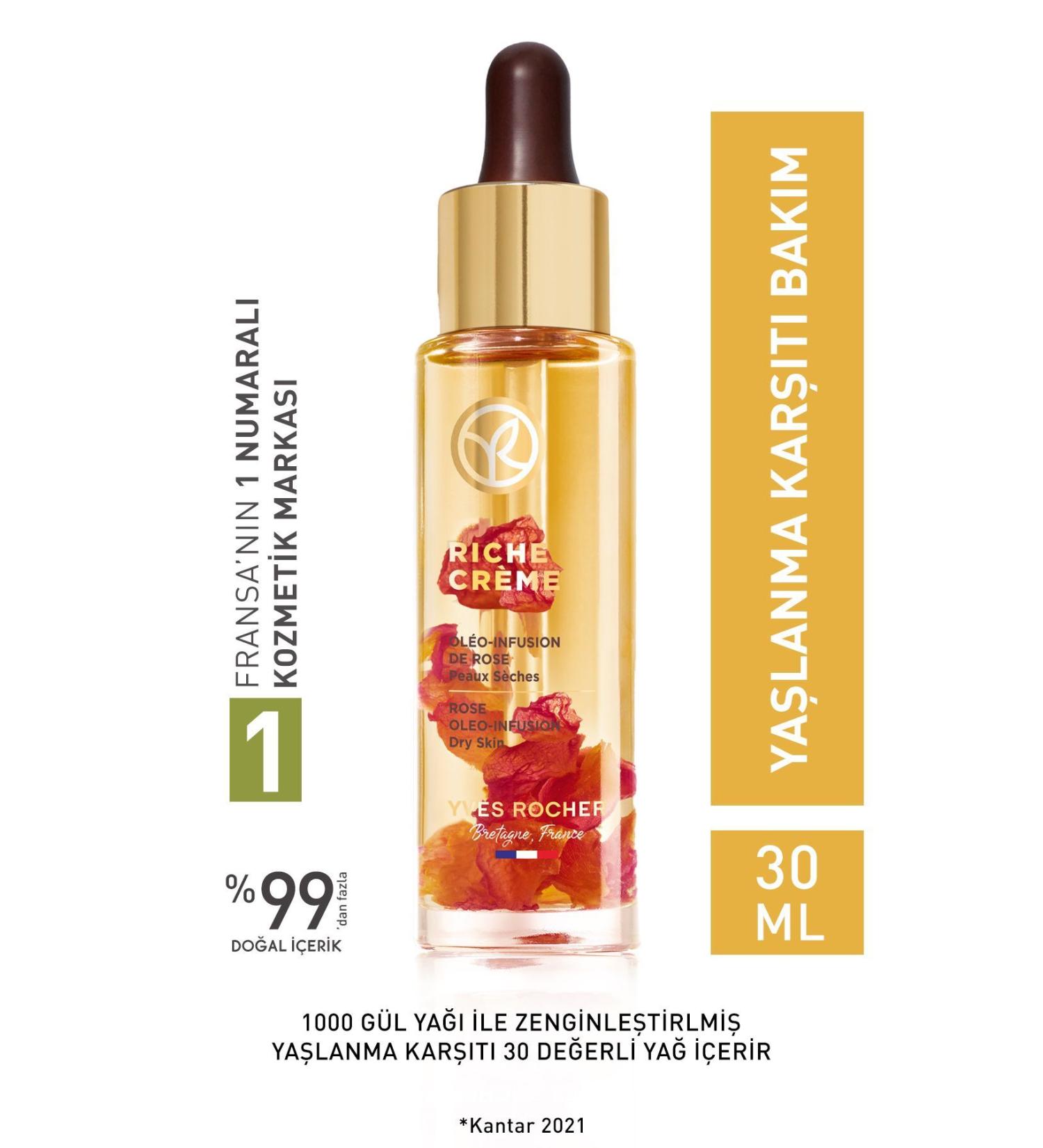 Yves Rocher Serum - Nourishing Anti-Aging Precious Oil Care / Riche Cr me-30 ml-26329 - Buy Online on GoSupps.com