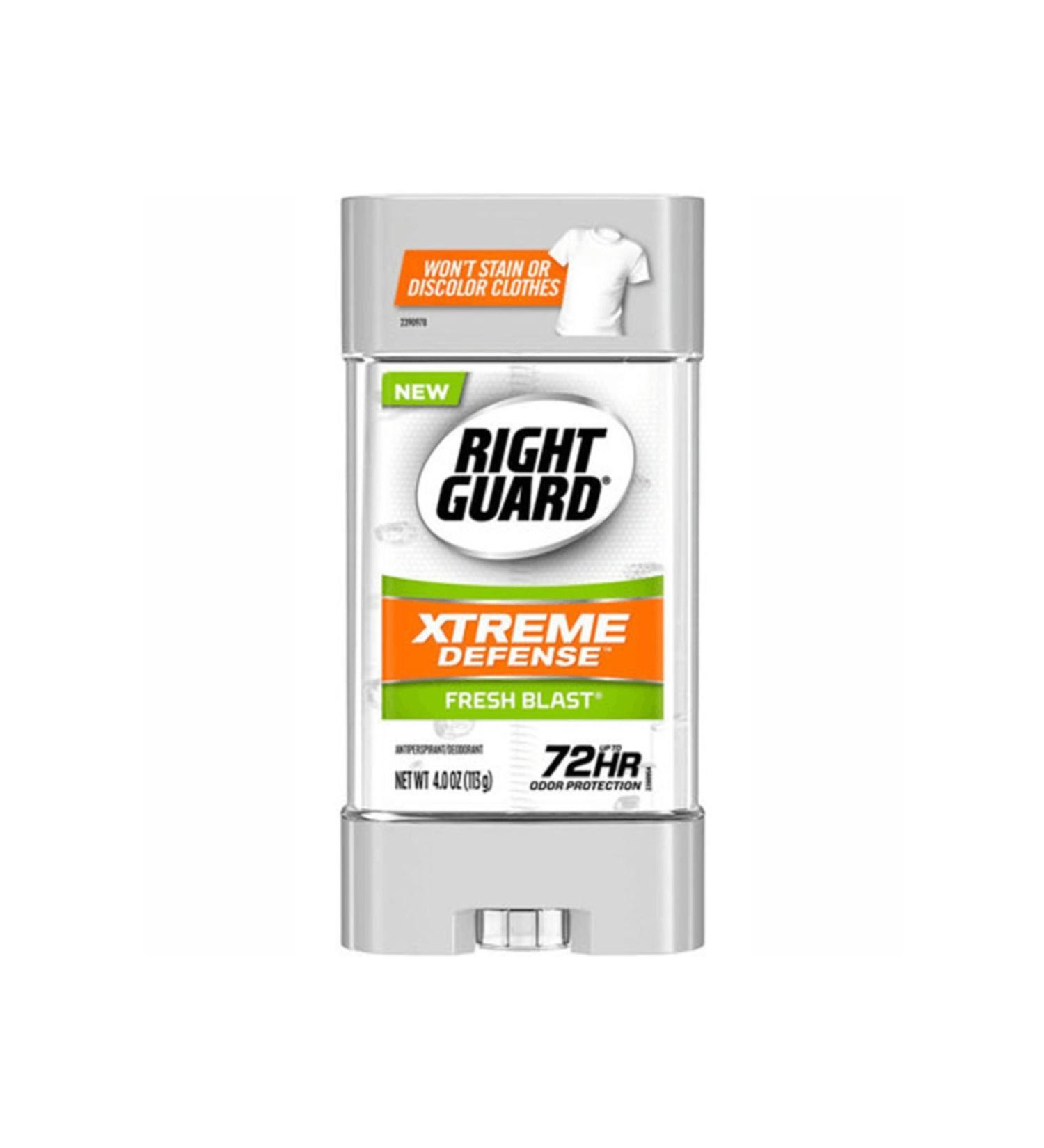 Right Guard Xtreme Defense Fresh Deo Stick S72Hr Gel 113gr.unisex