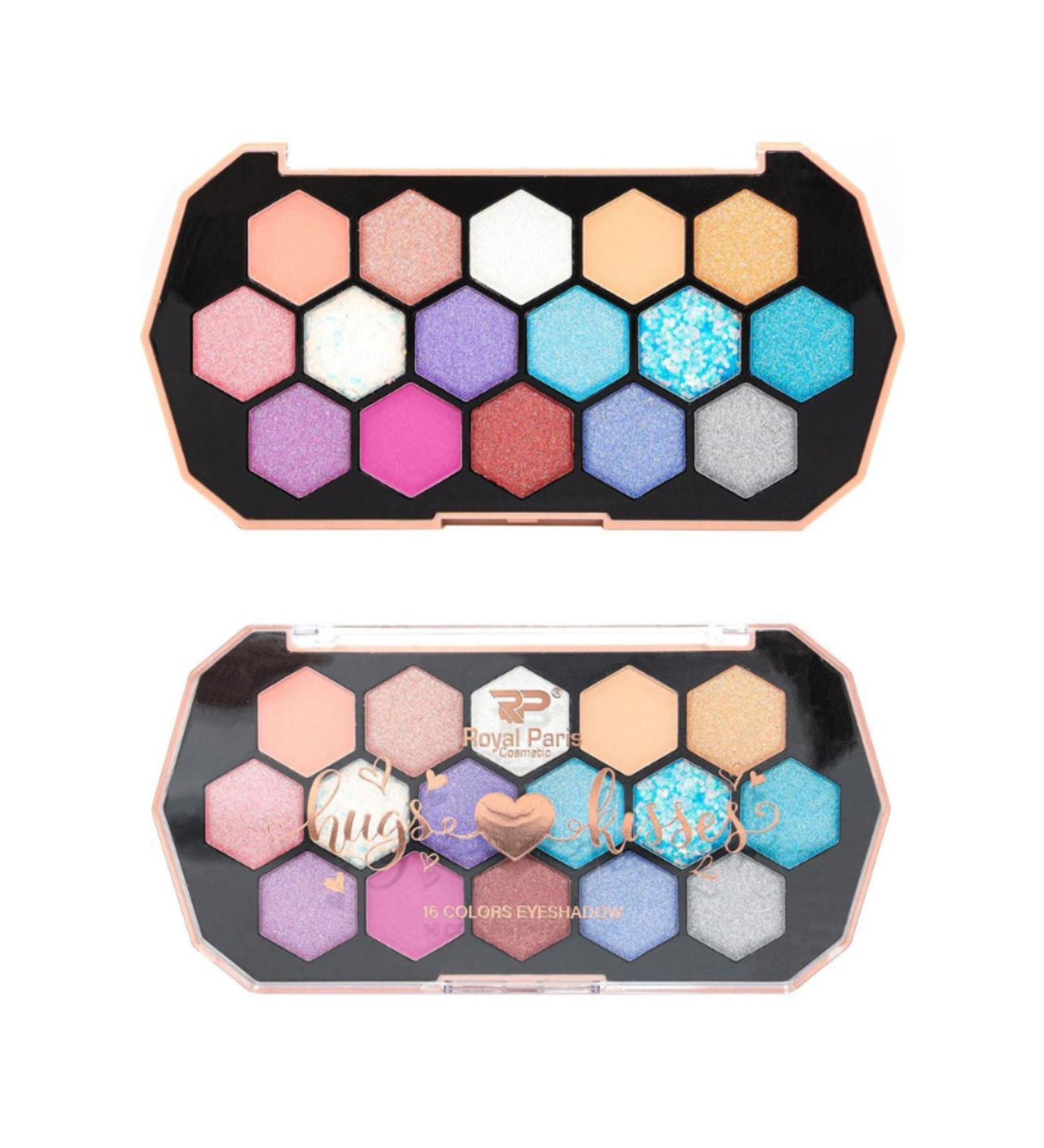 AcarlarTicaret Creamy Texture & Matte Finish/Sparkling 16 Eyeshadow Palette