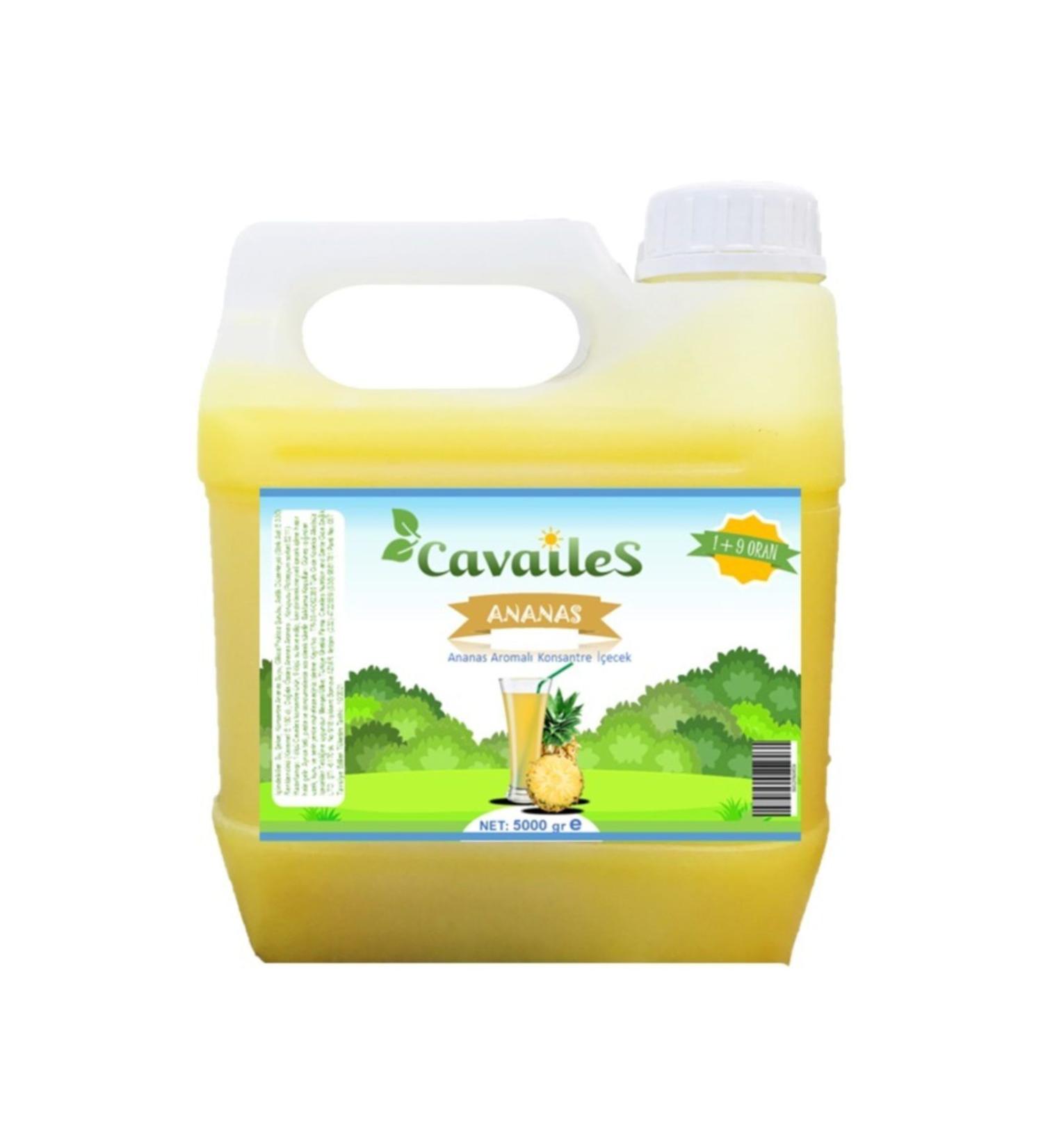 Cavailes Cavaliers Concentrated Pineapple Flavored Drink (5 KG)