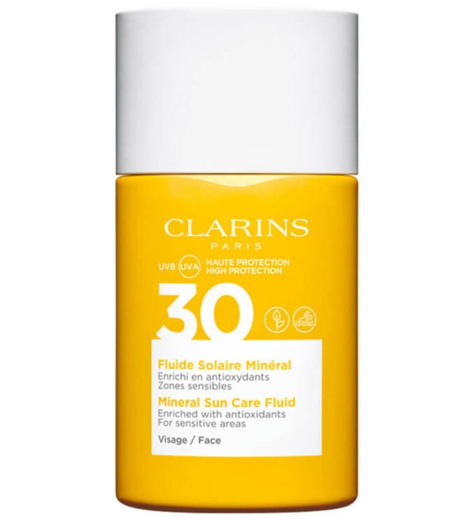 Clarins Mineral Suncare Fluid Face Sunscreen