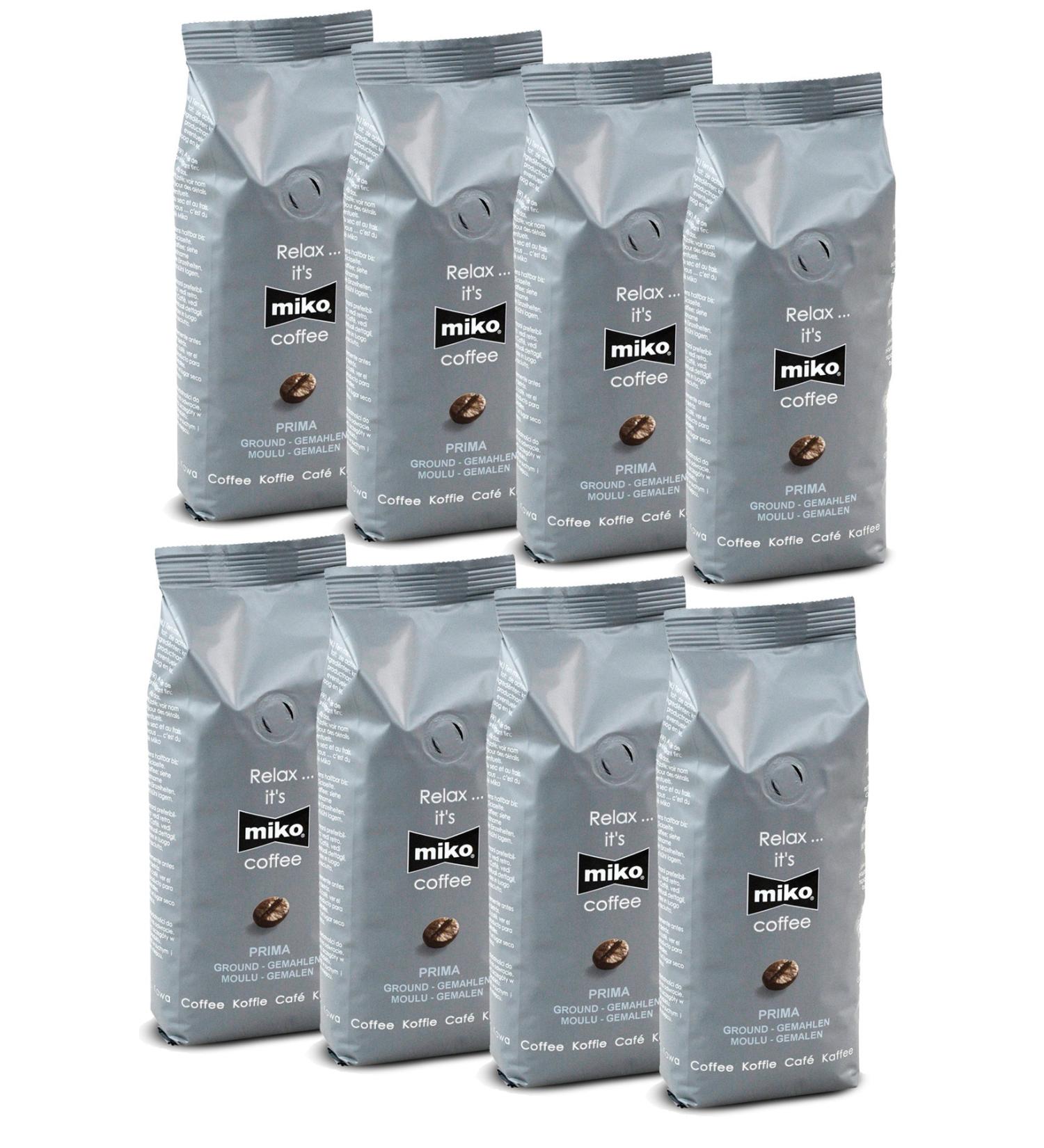miko coffee Prima Ground Filter Coffee 2 Kg (8x250 Gr)