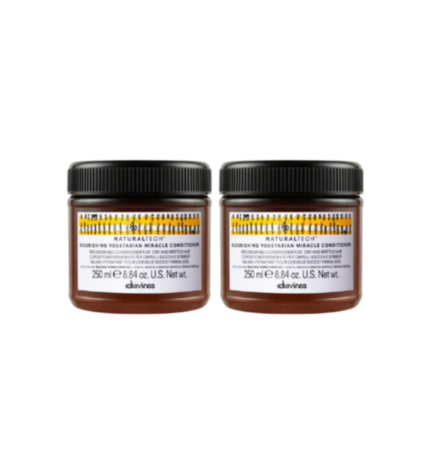 Davines Nourishing Vegetarian Conditioner Hair Cream 250 ml x 2 Pieces