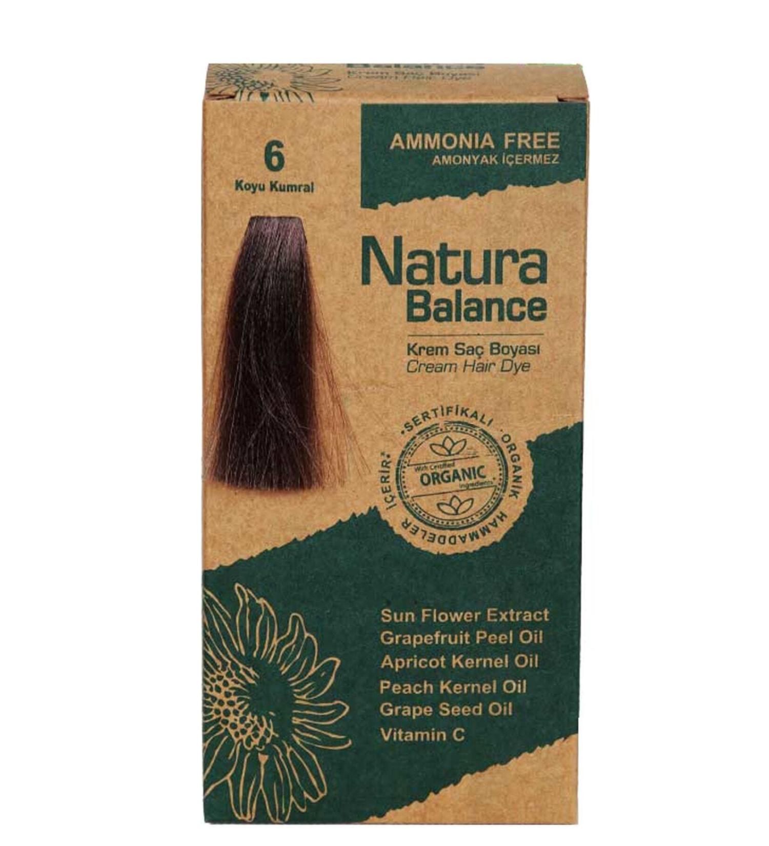 NATURABALANCE Dark Brown Cream Hair Dye