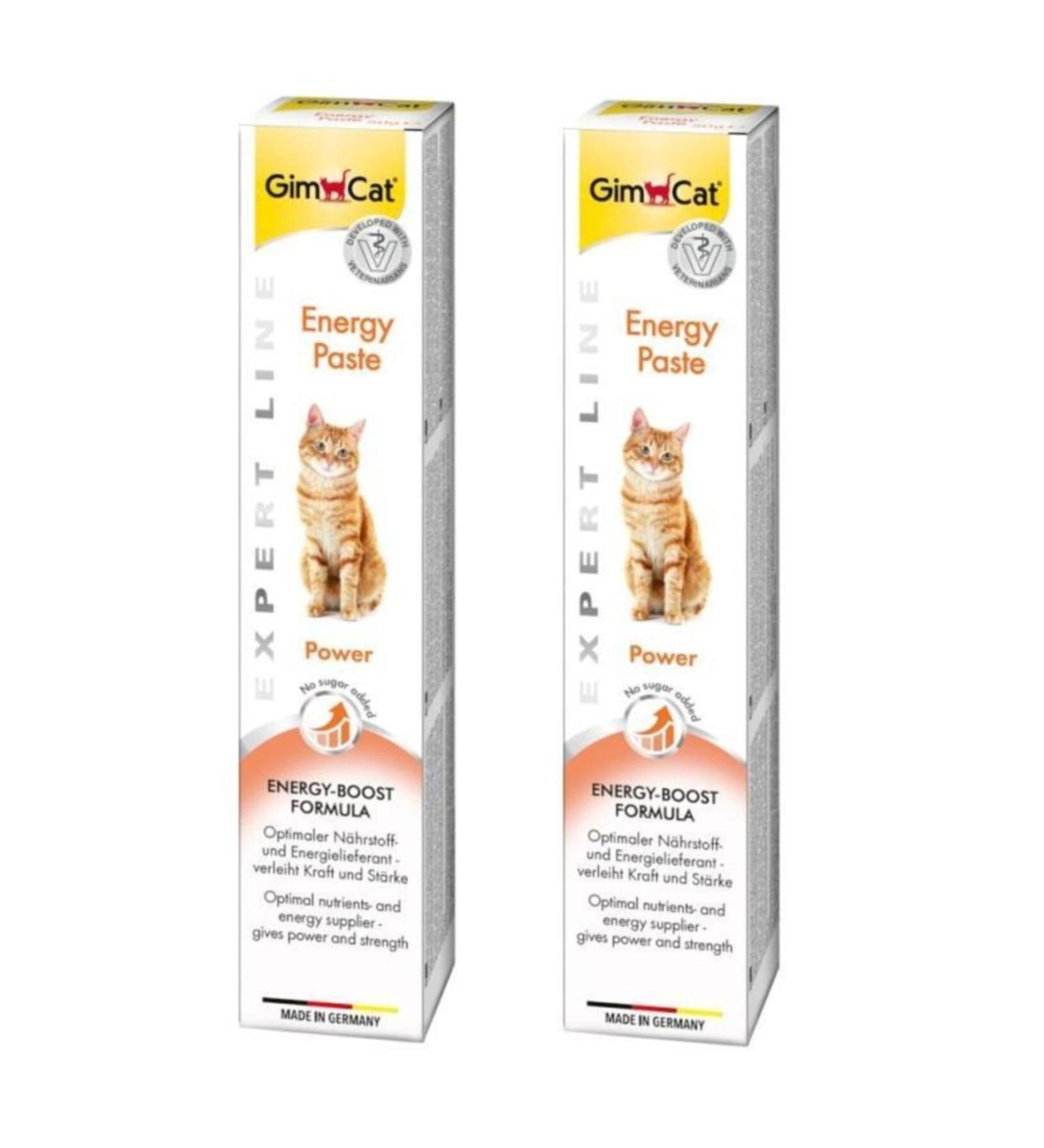 Gimcat 2 Pieces Energy Paste Cat Paste 50 Gr Arda005