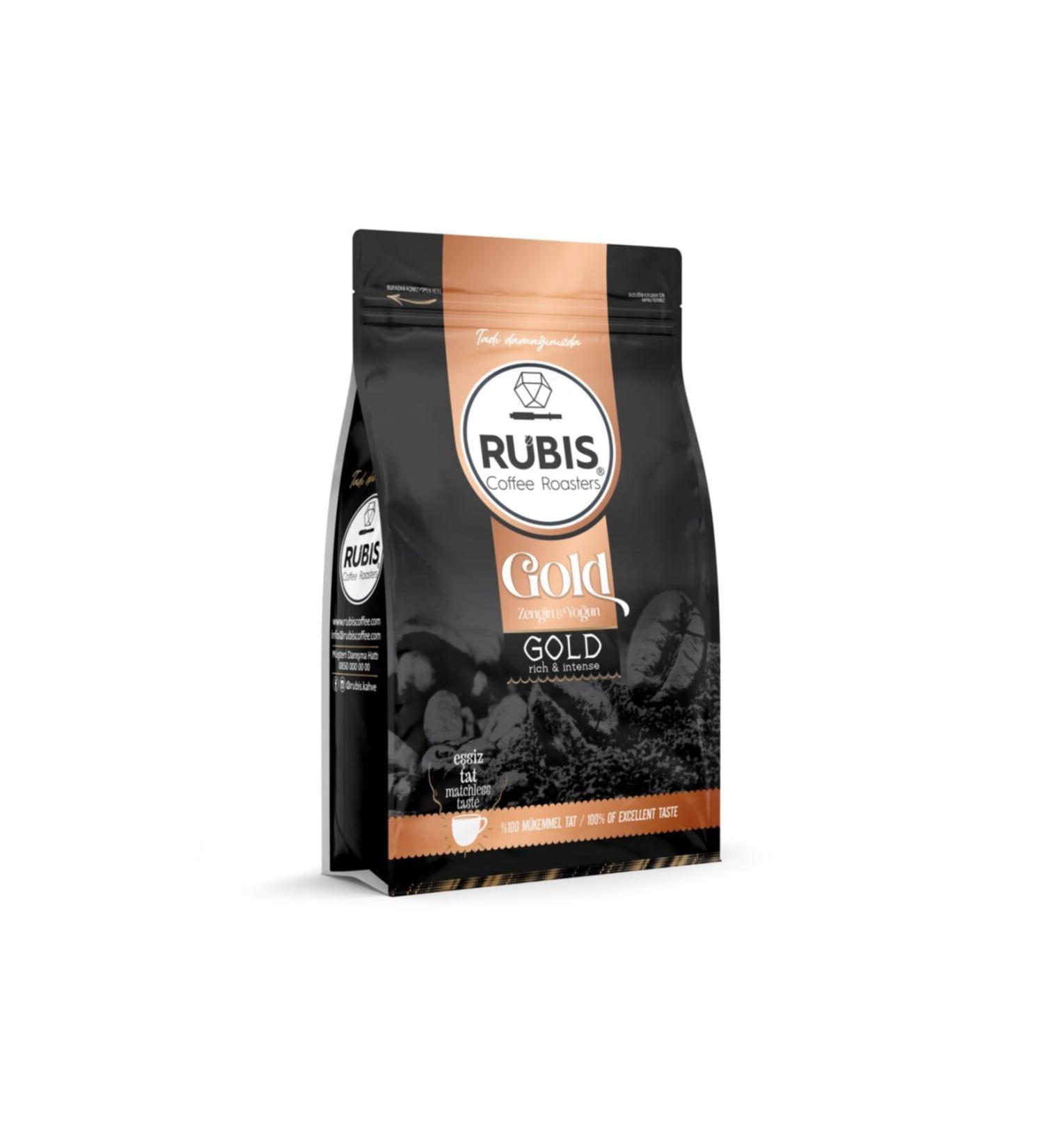 RUB S COFFEE ROASTERS Gold Coffee 200gr.