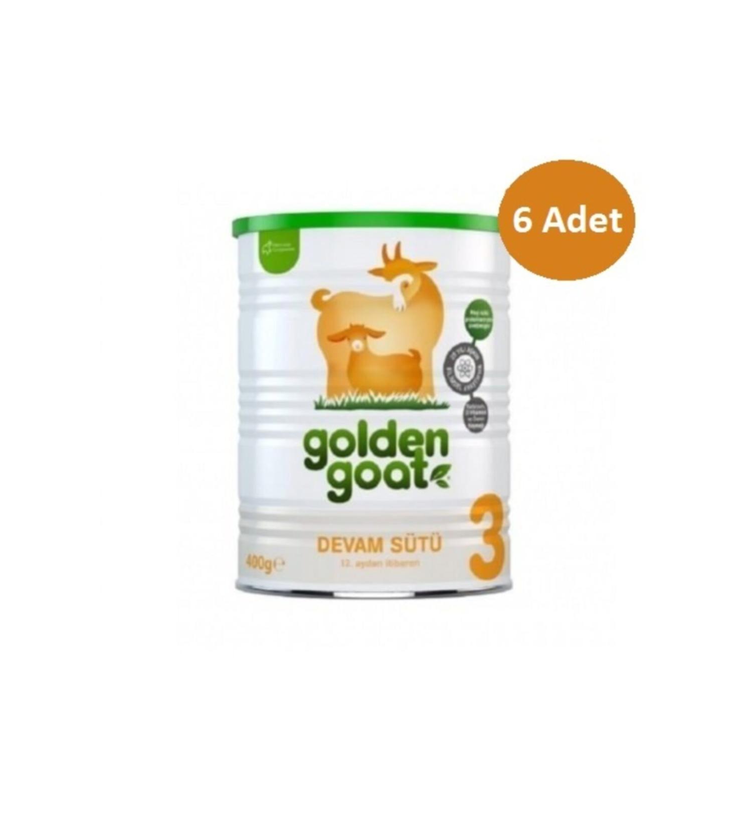 Golden Goat 3 Goat Milk Based Follow-On Milk 6 Pack