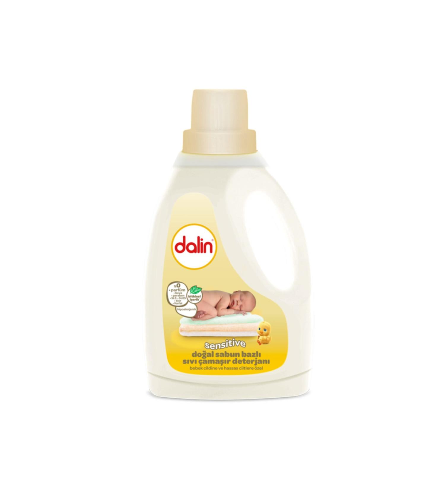 Dalin Sensitive Natural Soap Based Liquid Detergent 1500 ml