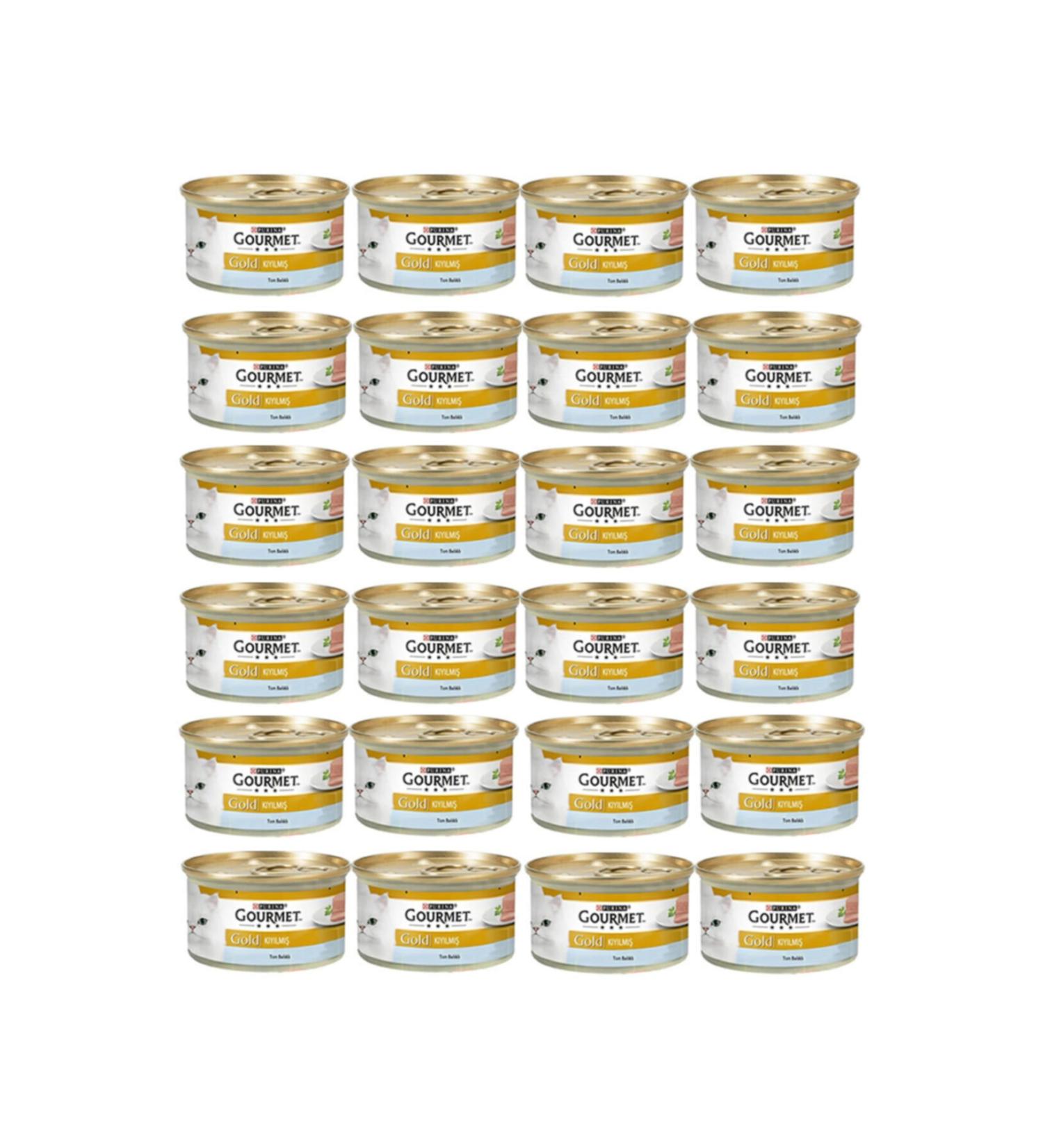 Pro Plan Proplan Gourmet Gold Canned Tuna Cat Food 85 Gr 24 Pieces