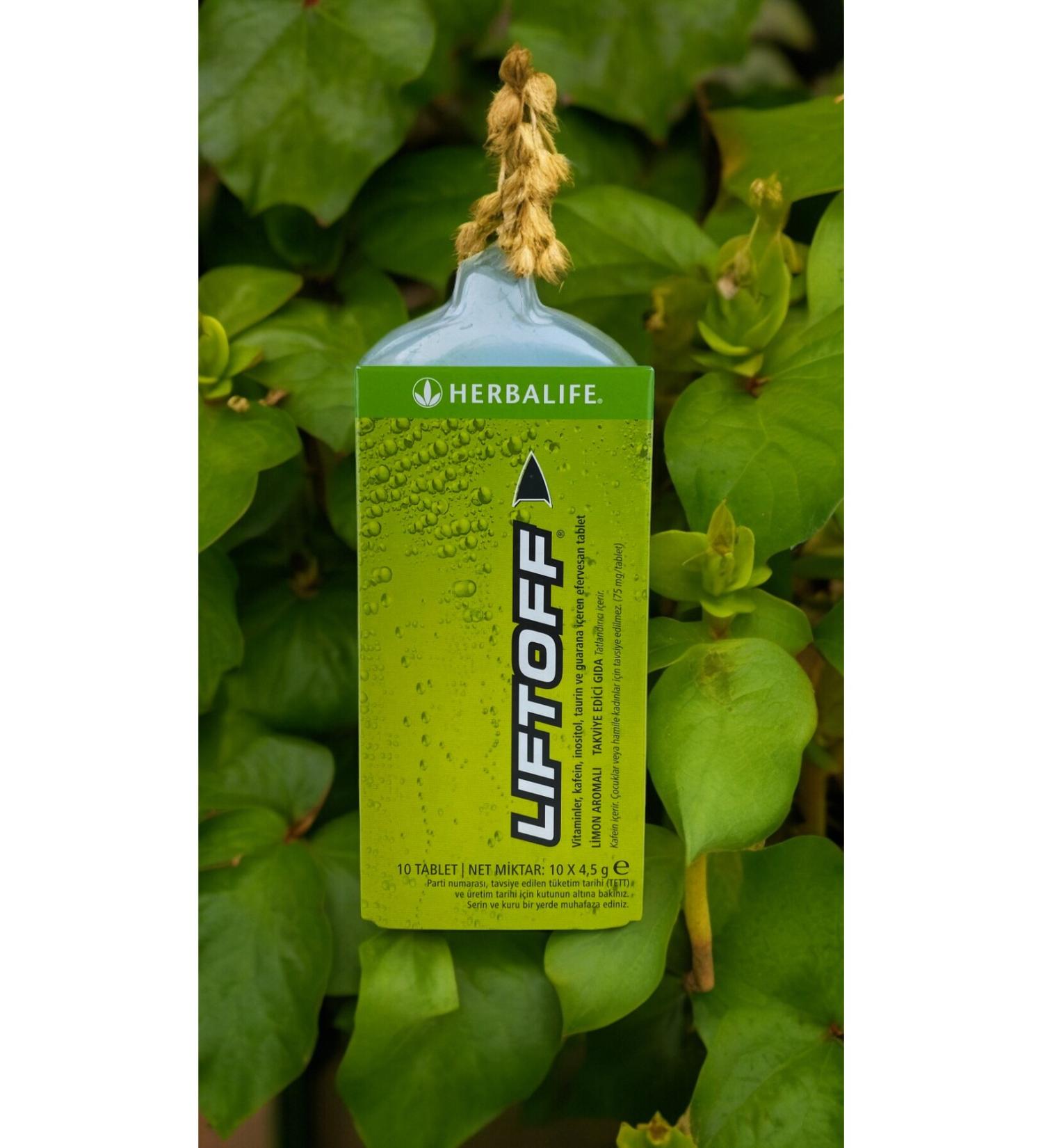 Herbalife Liftoff Effervescent Drink Lemon Flavored - Buy Online on GoSupps.com