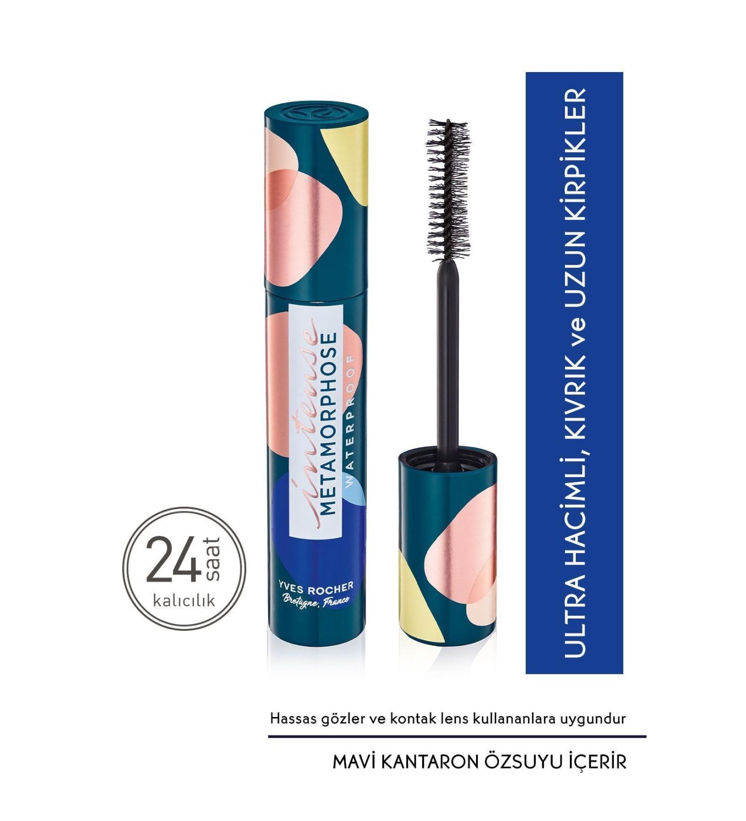 Yves Rocher Intense Volume Lengthening Mascara - Waterproof - 01. Black - 7.7 Ml-46960 - Buy Online on GoSupps.com
