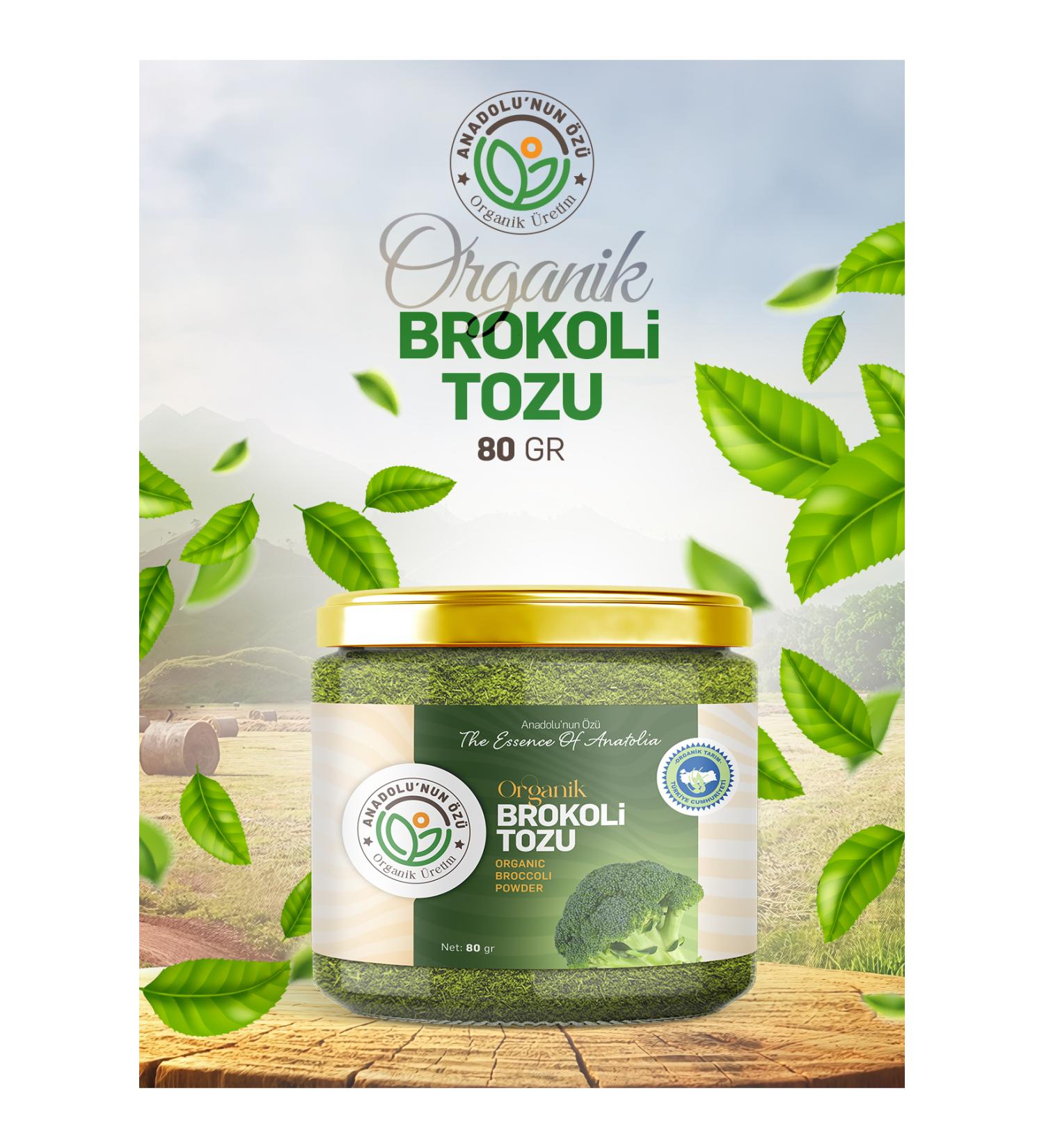 The essence of Anatolia organic production Organic Broccoli Powder - Buy Online on GoSupps.com