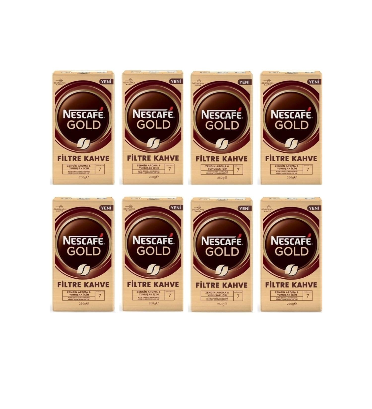 Nescafe Gold Filter Coffee 250 Gr X 8 Pack
