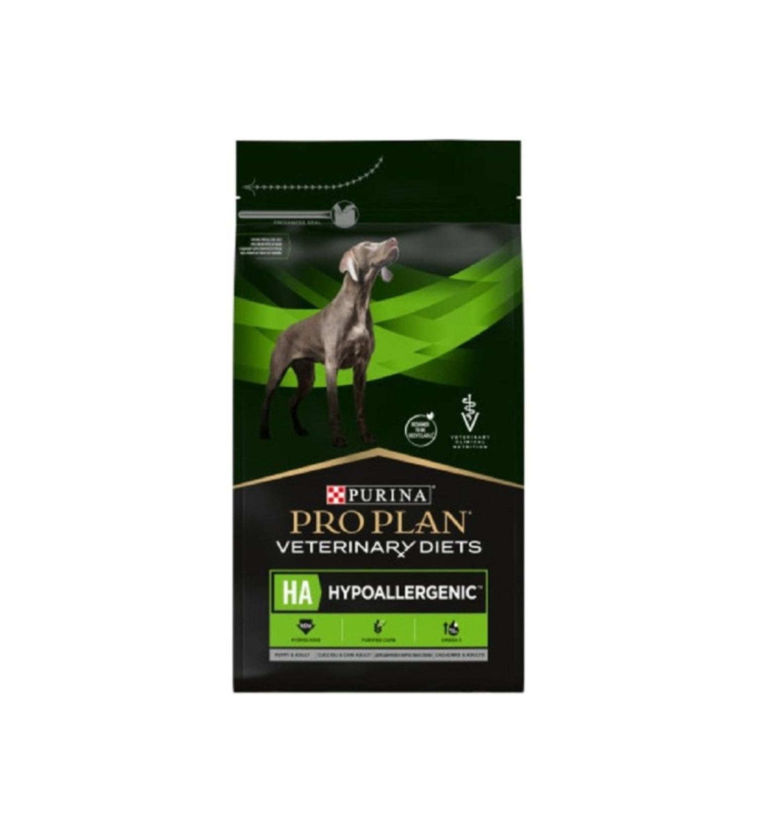 Pro Plan Veterinary Diets HA Hypoallergenic Dog Dry Food 3 kg