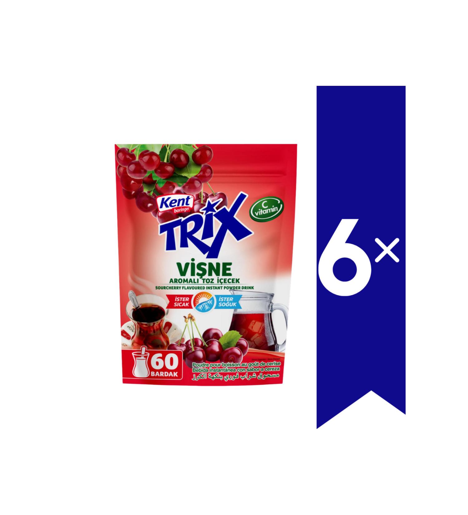 Kent Boringer Cherry Flavored Powder Drink 300 gr (Hot & Cold) x6 PIECES