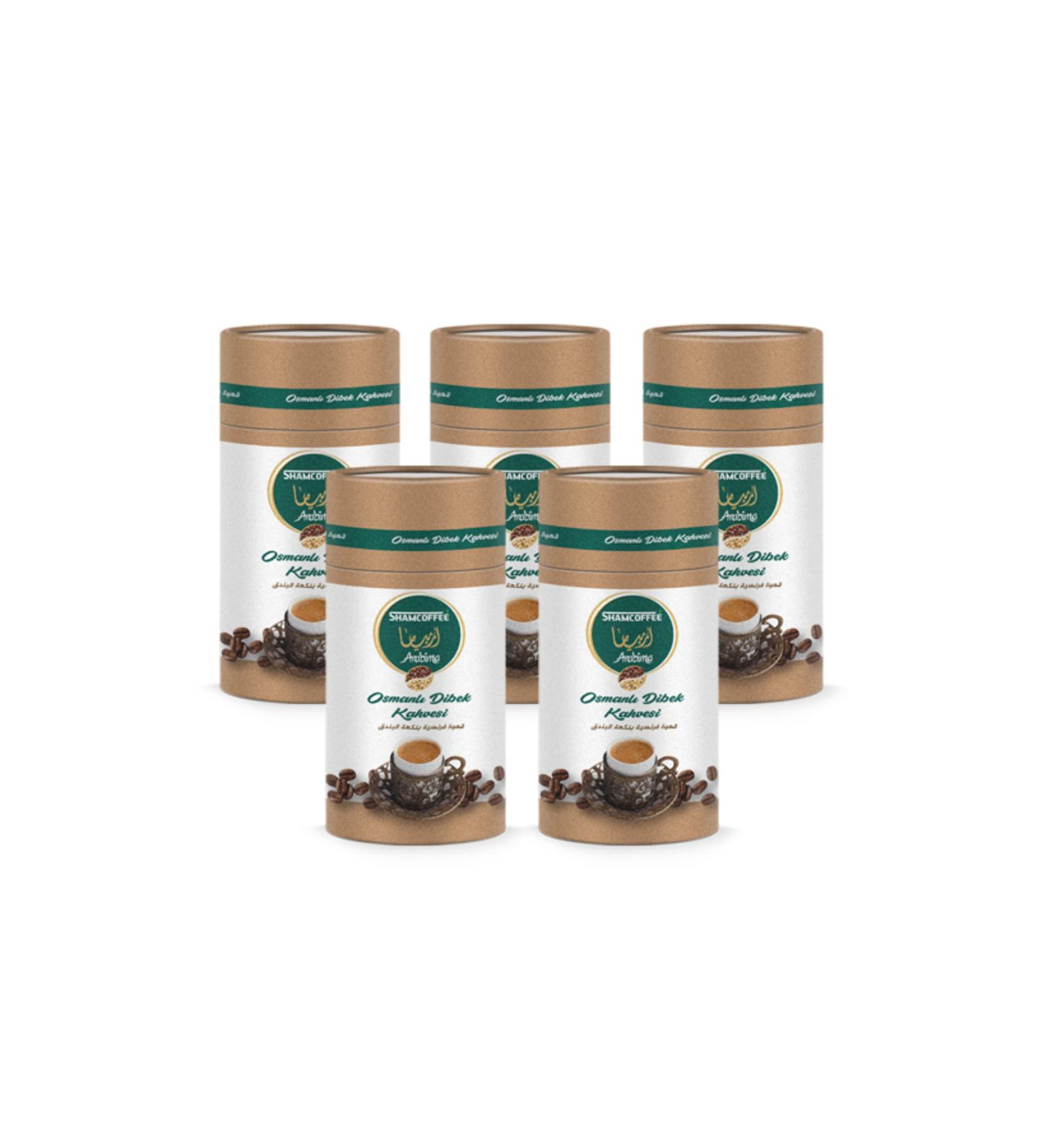 Damascus Coffee Dibek Coffee 200 Gr X 5 Packs