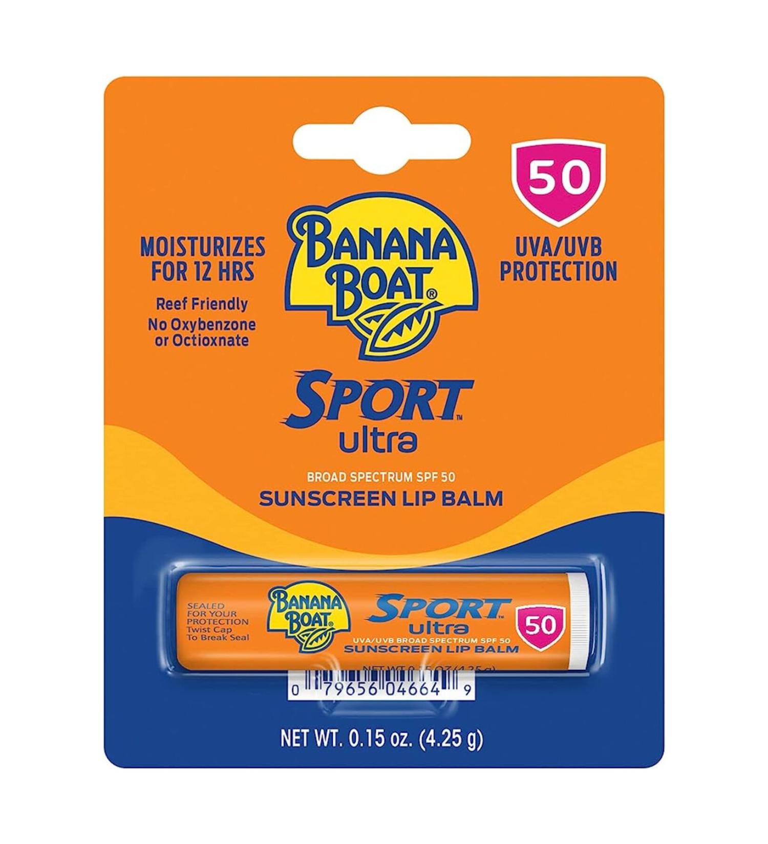 Banana Boat Sport Ultra Sunscreen Lip Balm 50 Spf 4.25 gr