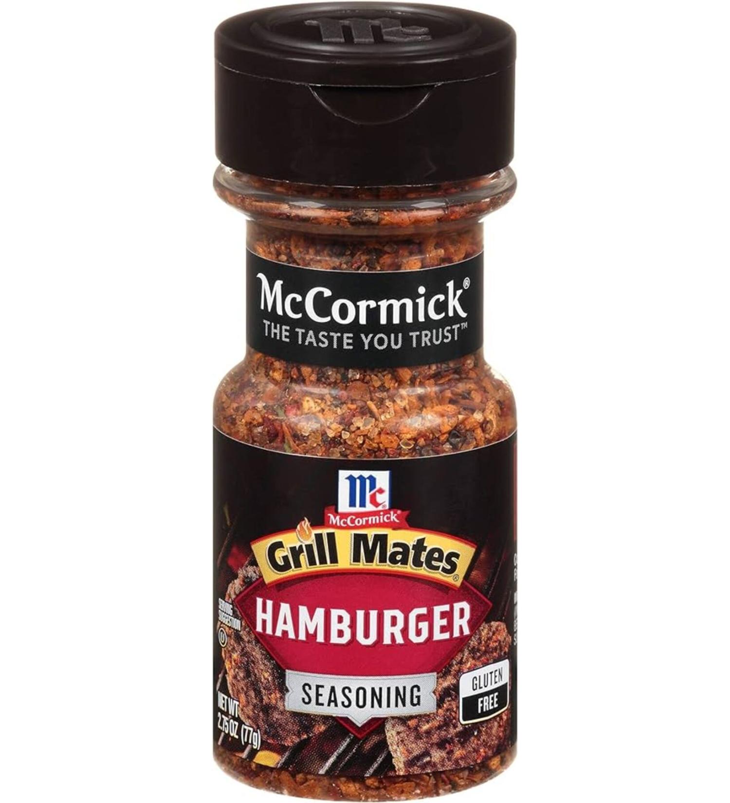 McCormick Grill Mates Hamburger Seasoing Gluten Free 77 gr