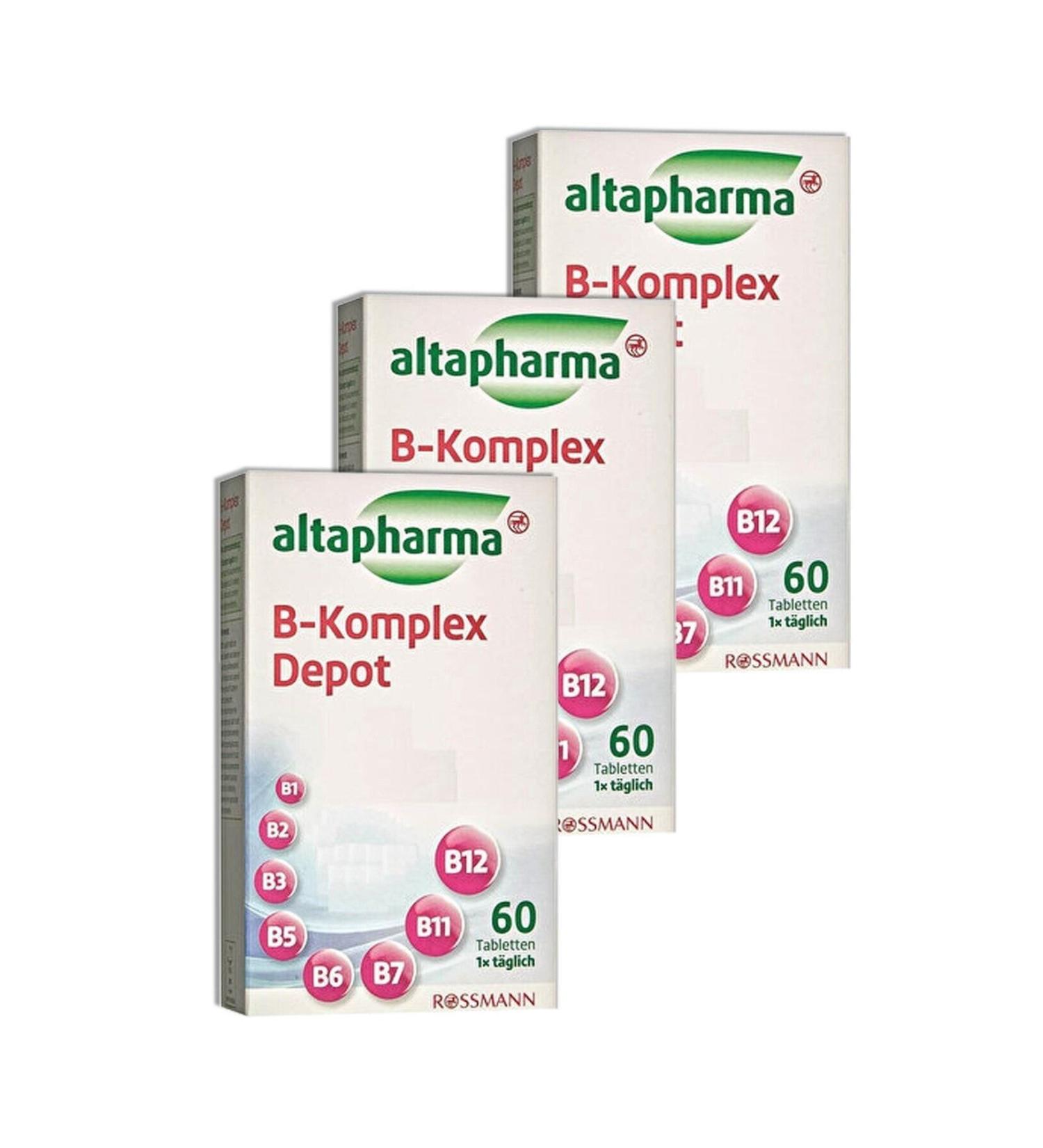 Altapharma Vitamin B Complex Tablets 60's (3 Pieces)
