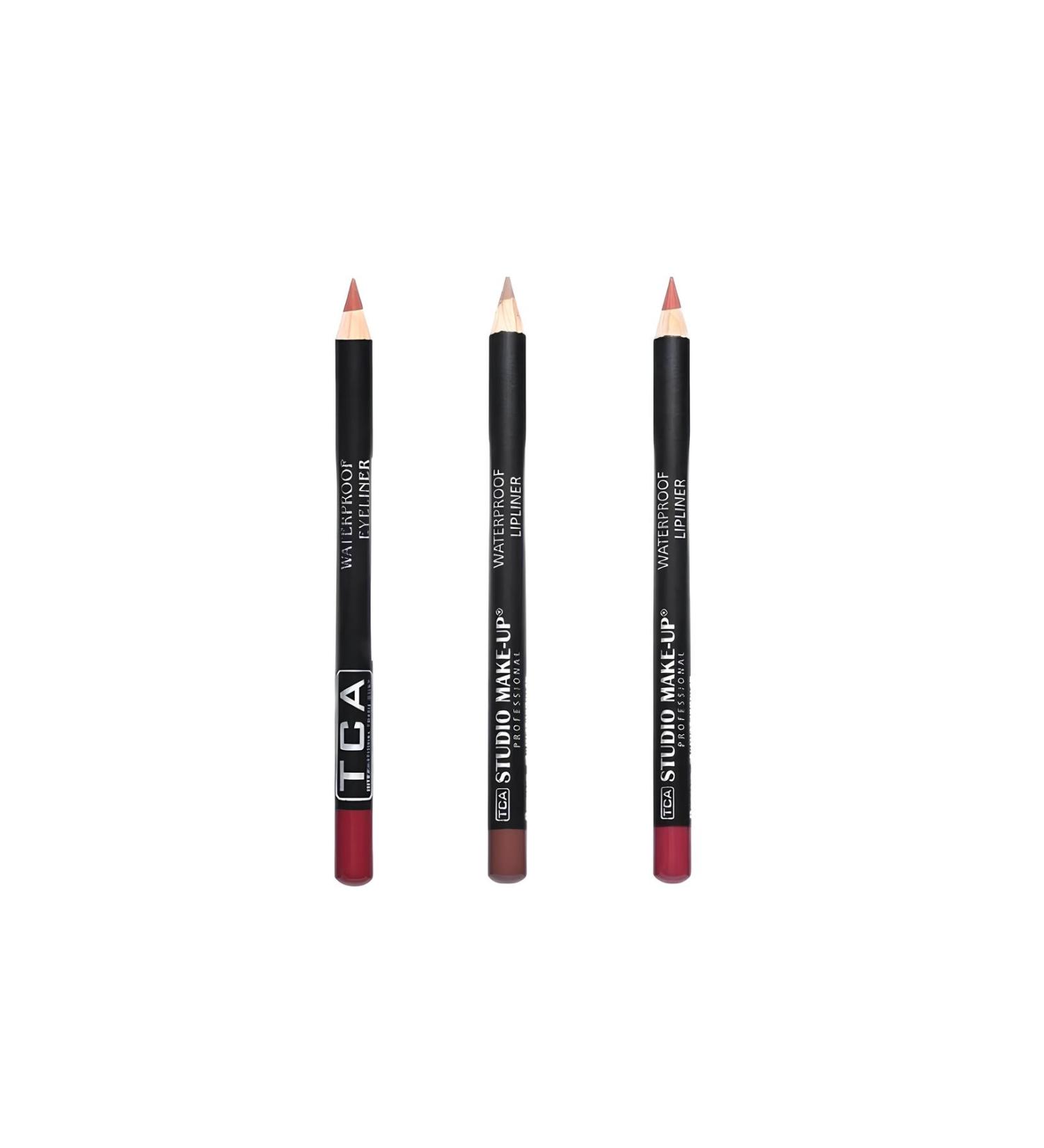 TCA Studio Make Up 3-Color Waterproof Lipliner Lip Pencil