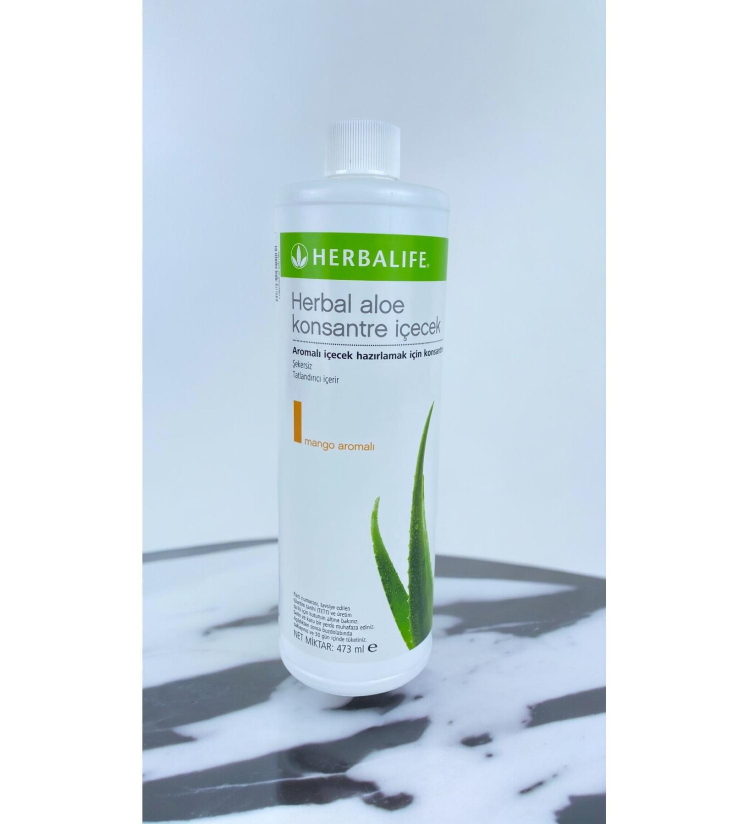 Herbalife Herbal Aloe Drink Mango 473ml - Buy Online on GoSupps.com