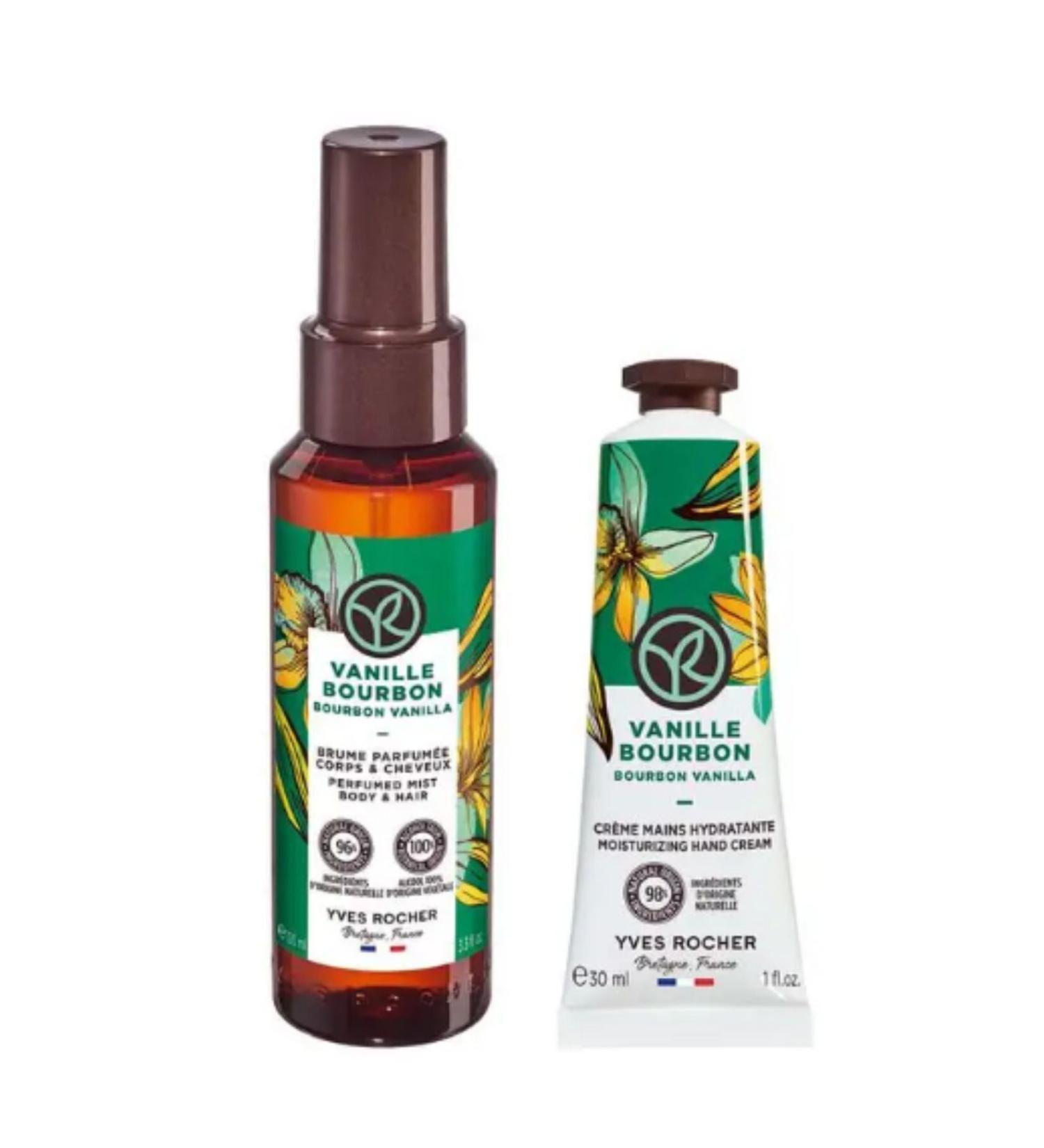 Yves Rocher Exotic Vanilla Body Set