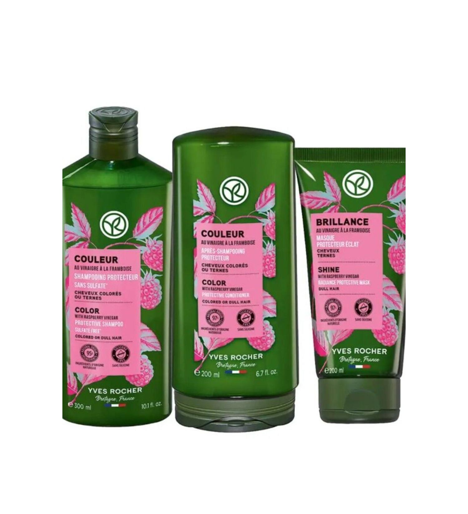 Yves Rocher Color Protecting Daily Care Set for Dyed Hair