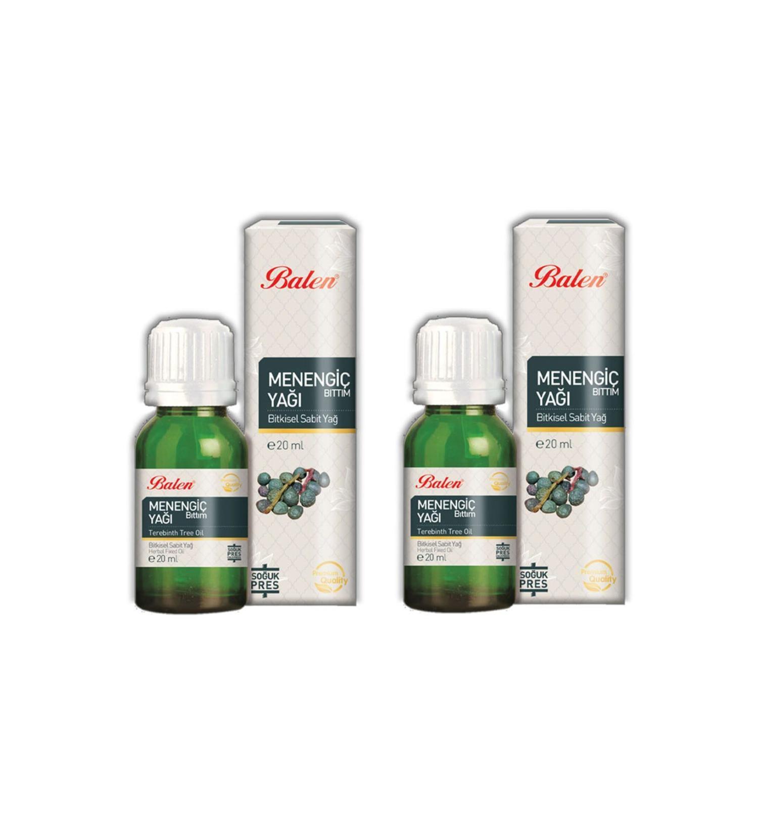 Balen Pistachio (BITTIM- TLENB K) Oil Cold Press 20 ml 2 Pieces