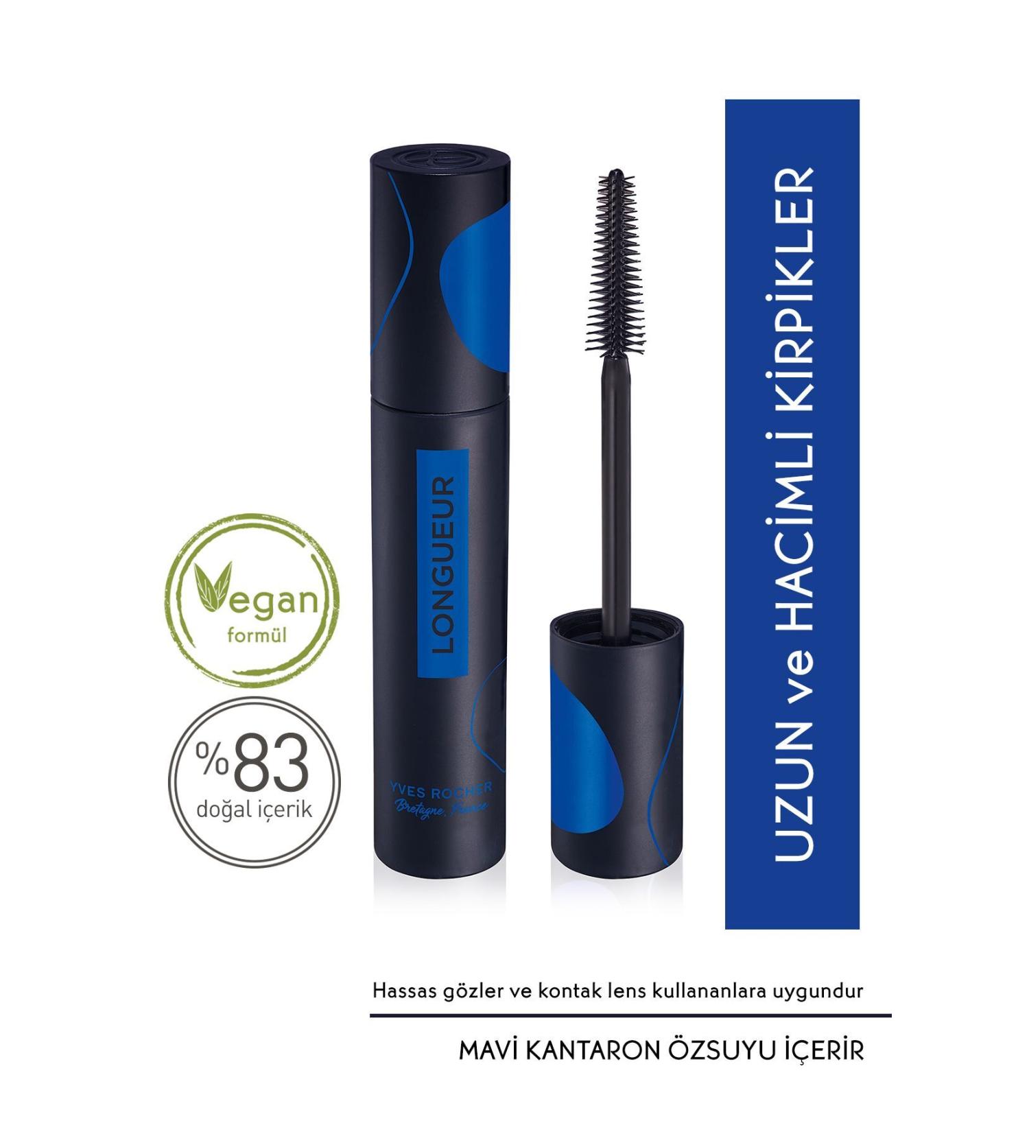 Yves Rocher Extra Lengthening Volume Mascara -01. Black - Buy Online on GoSupps.com