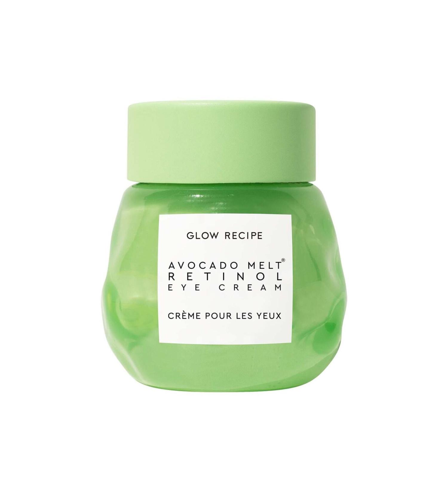 GLOW RECIPE Avocado Melt Cr me Eye Cream Reduces the appearance of lines 15 ML - Carest Cosmetic