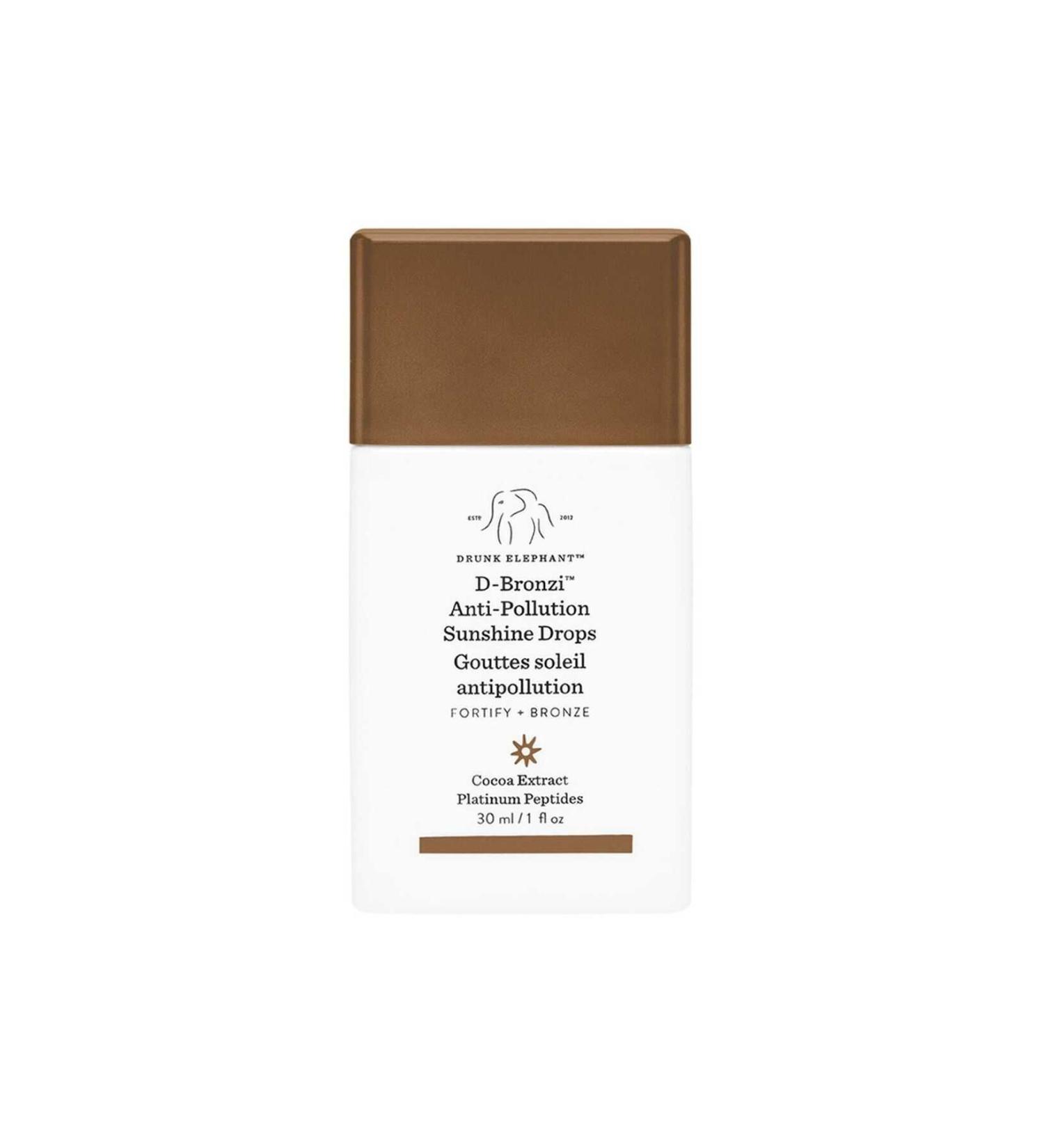 Drunk Elephant D-Bronzi Peptide Containing Antioxidant Effective Bronze Serum Black Currant Seed Oil-Carest - Buy Online on GoSupps.com