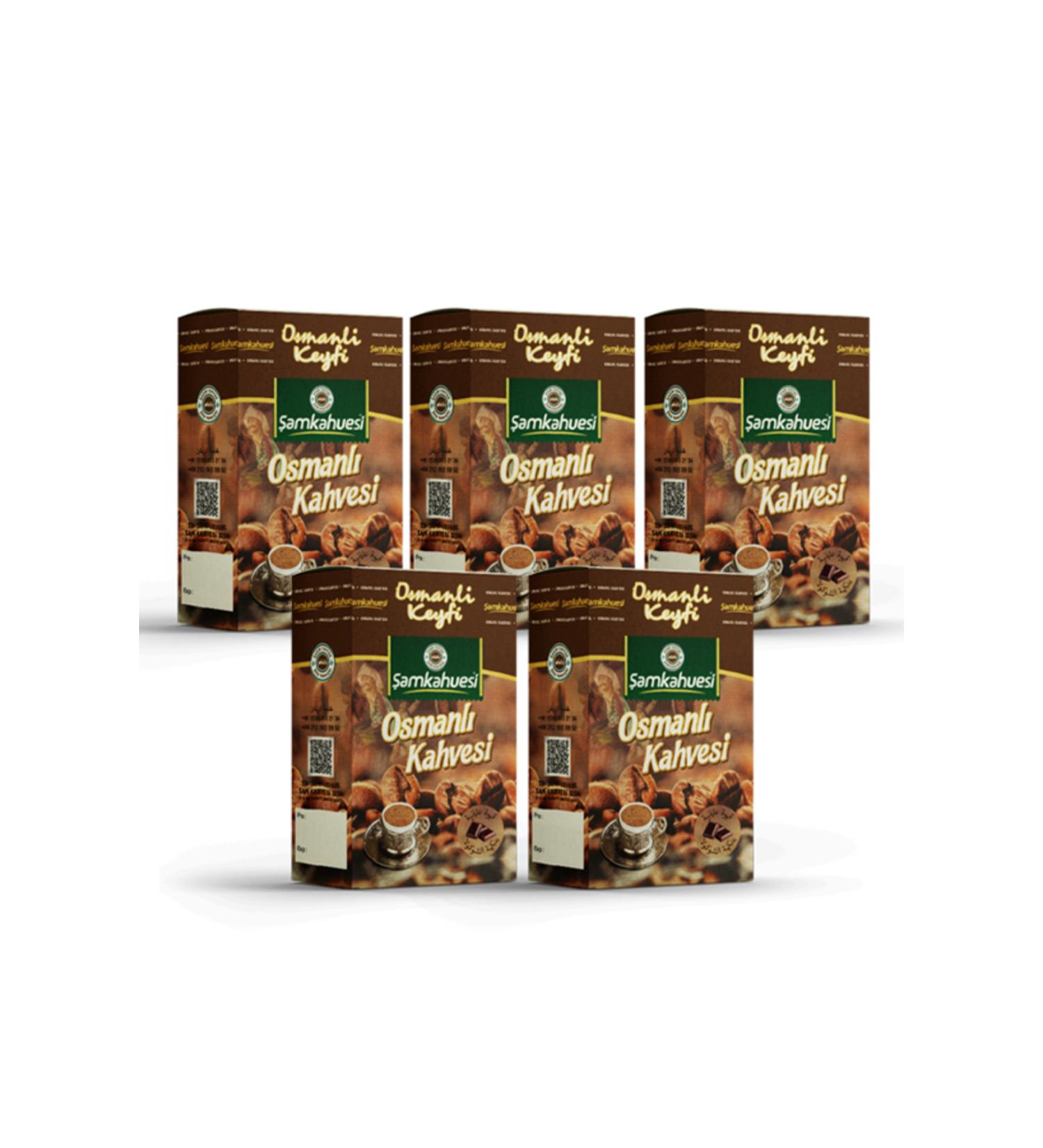 Damascus Coffee Ottoman Coffee 200 Gr X 5 Packs