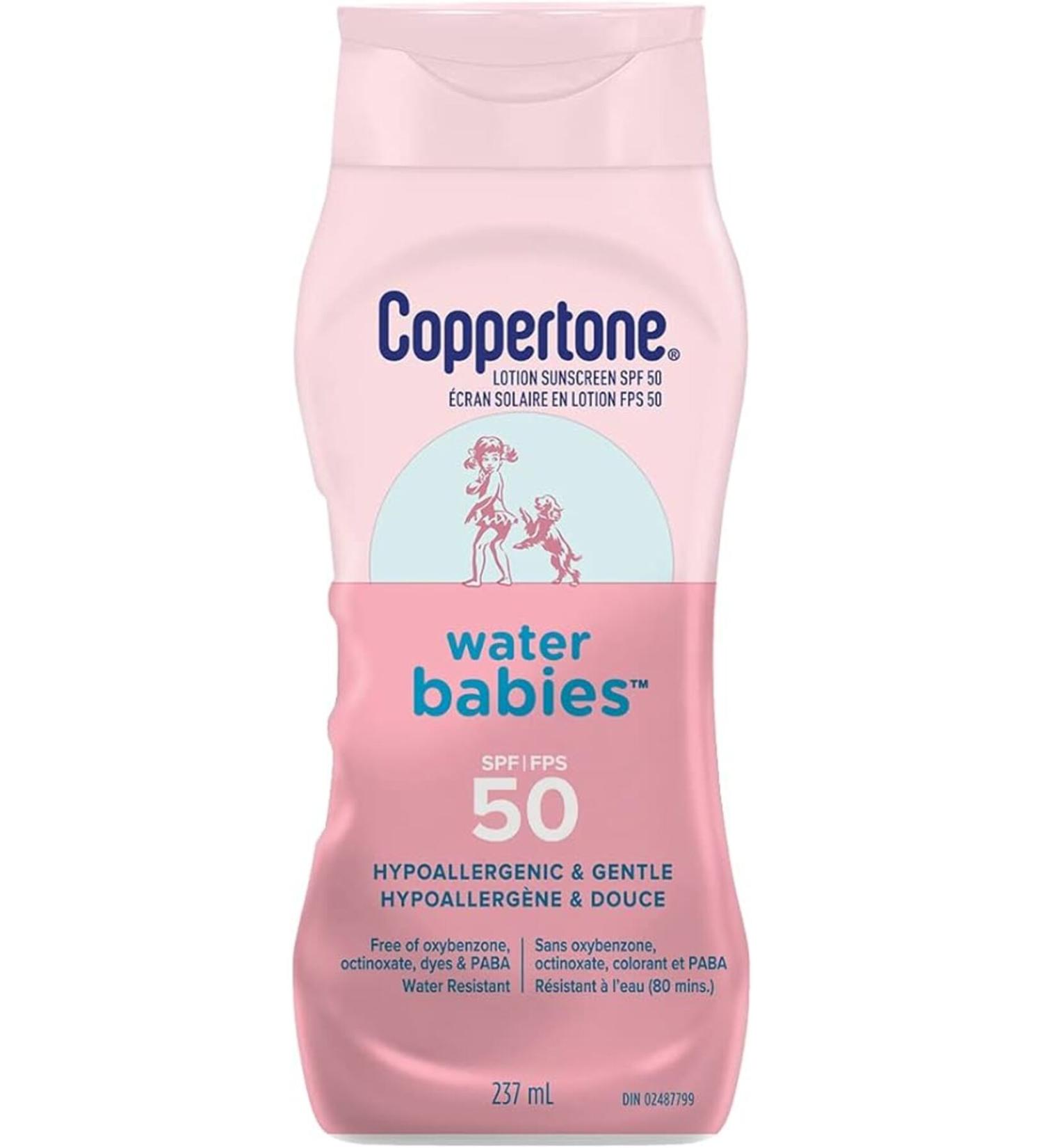 Coppertone Water Babies 50 Spf Sun Cream 237 ml