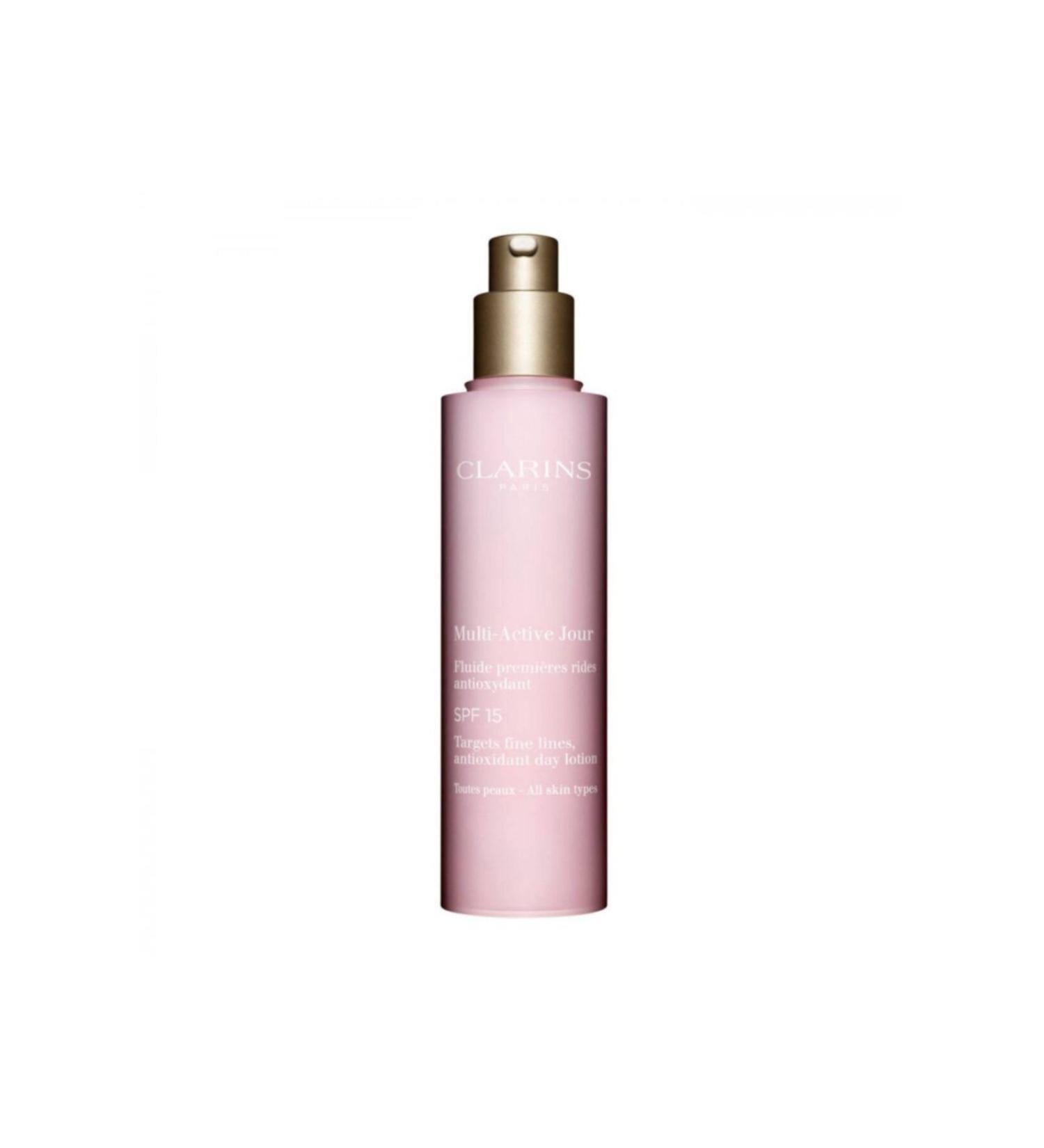 Clarins Multi Active Day Fluid Spf 15 Moisturizing Day Cream 50 Ml