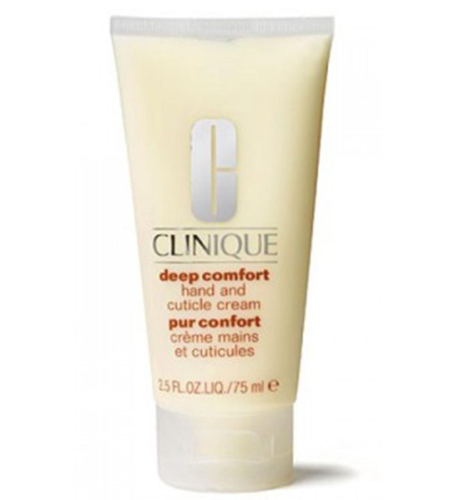 Clinique Deep Comfort Hand And Cuticle Hand And Nail Care Cream