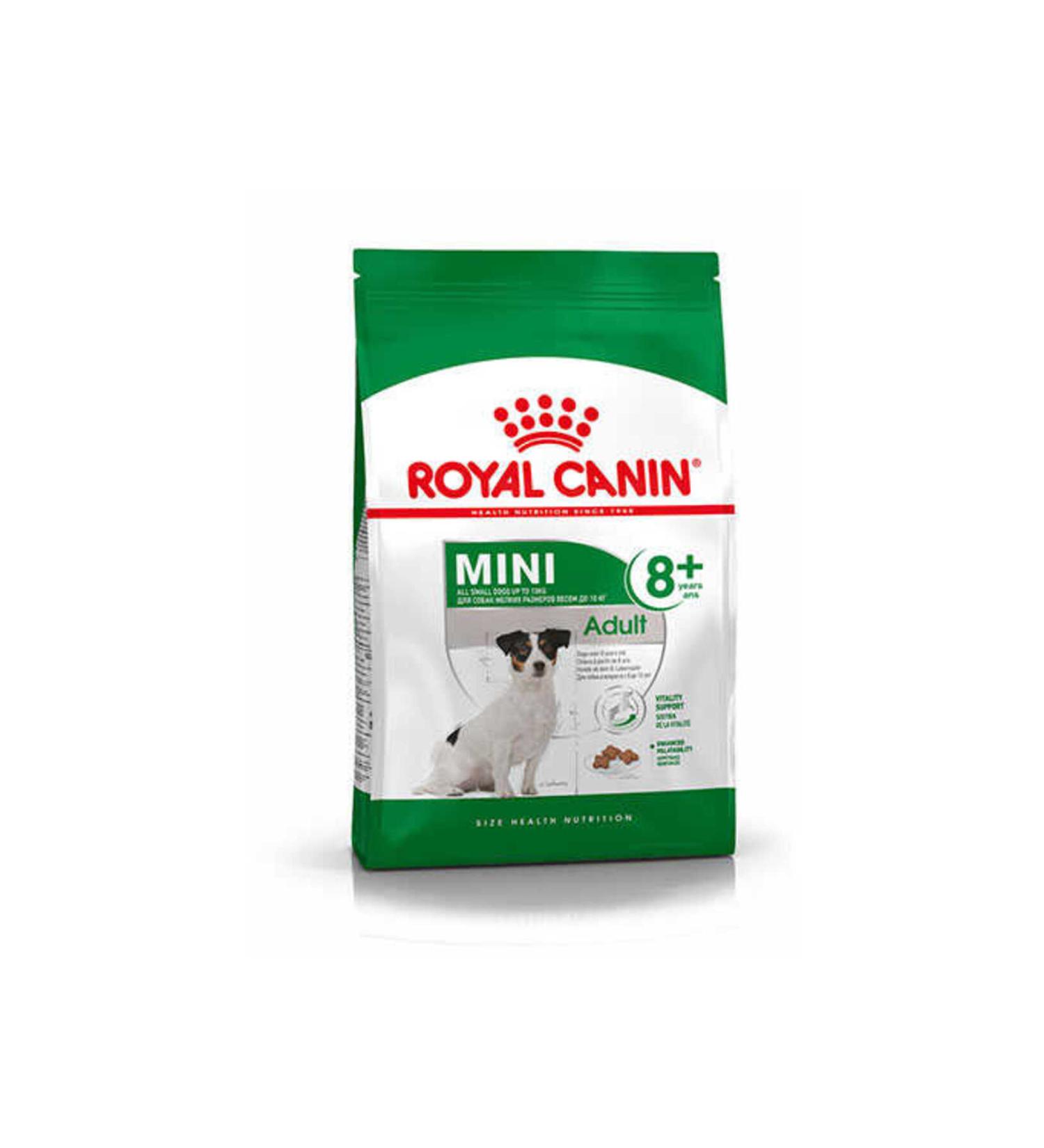 Royal Canin Mini Adult 8+ Small Breed Senior Dog Food 2 Kg - Buy Online on GoSupps.com