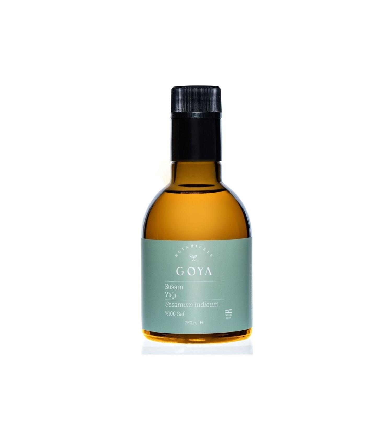 Goya Botanicals Sesame Oil - 250 ml - Cold Pressed - Buy Online on GoSupps.com