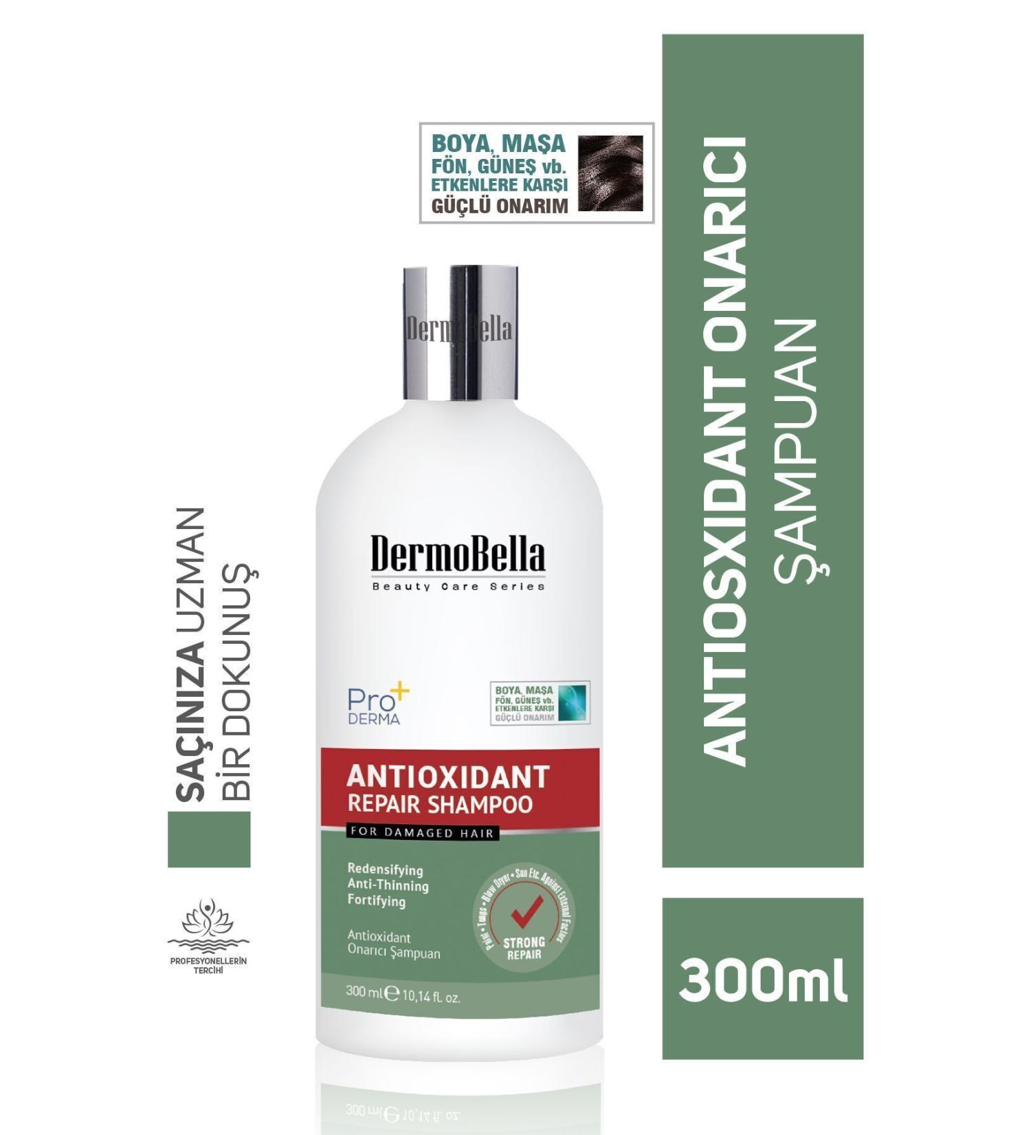 DERMOBELLA Anti-Oxidant Repair Shampoo 300ml - Buy Online on GoSupps.com