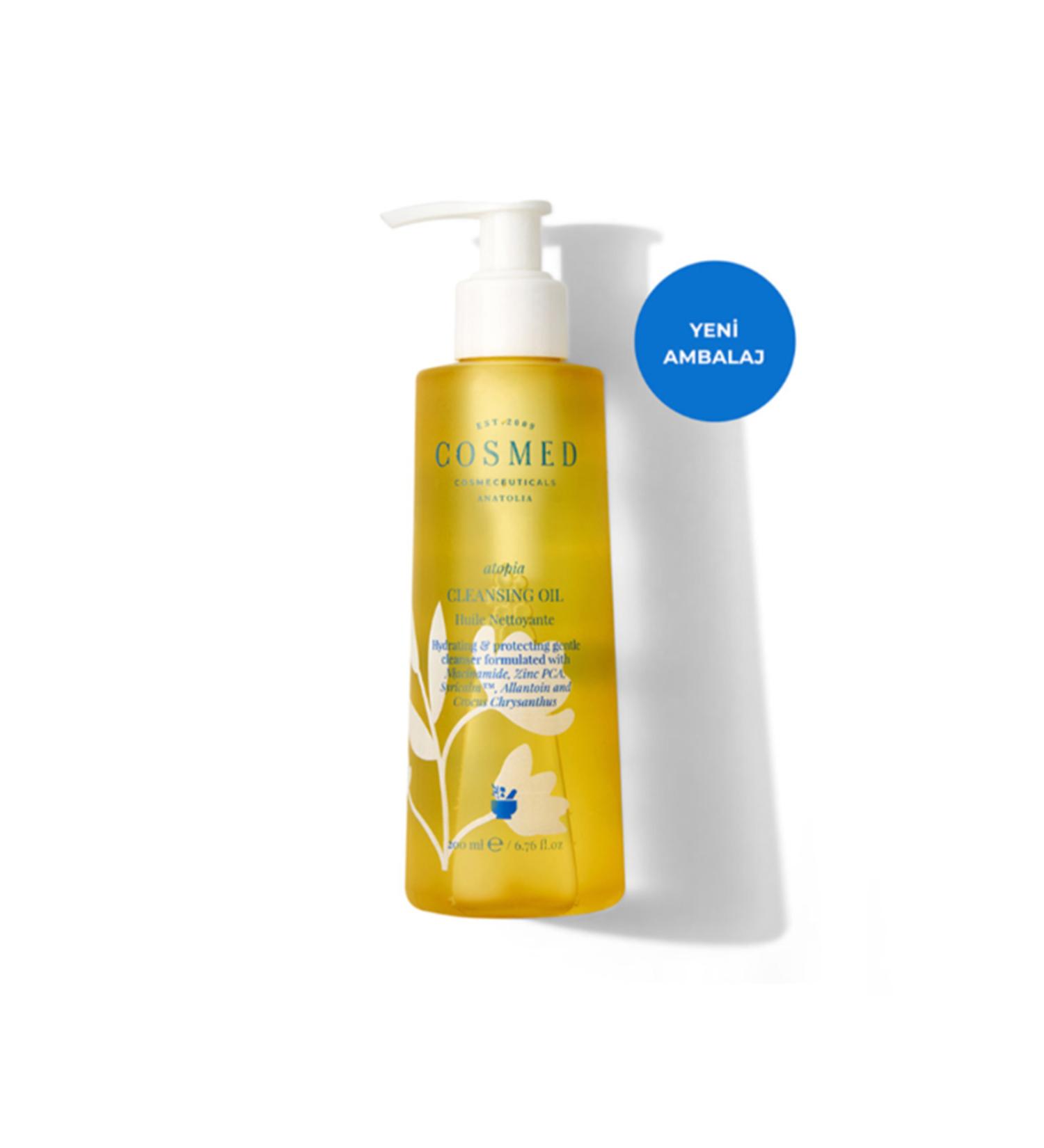 COSMED Cleansing Oil - Cleansing Oil for Face and Body - Oil-Based Cleanser 200 ml